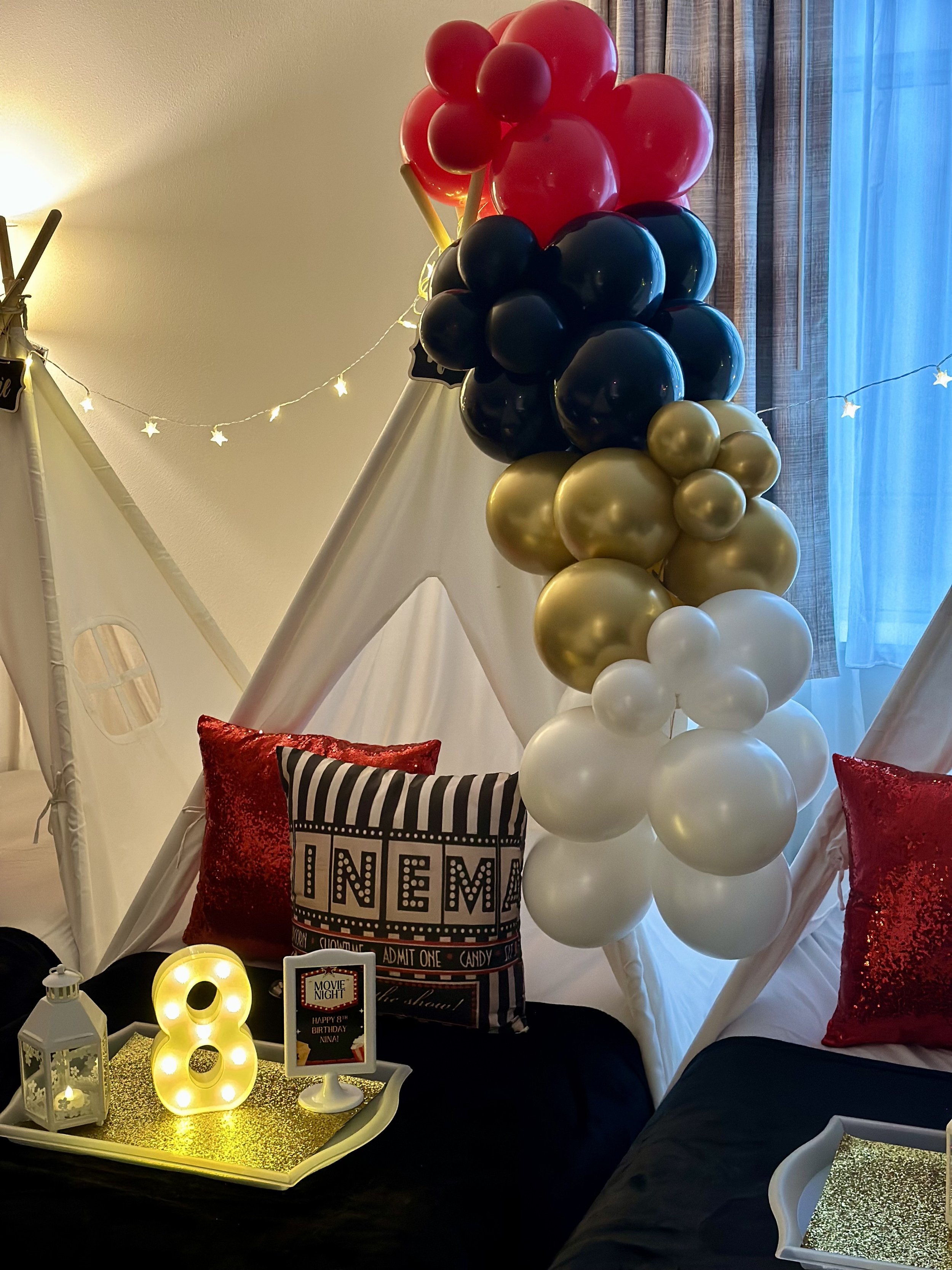 Boston Teepee Party | Sleepover Party Boston | Slumber Party Boston  | Teepee Party