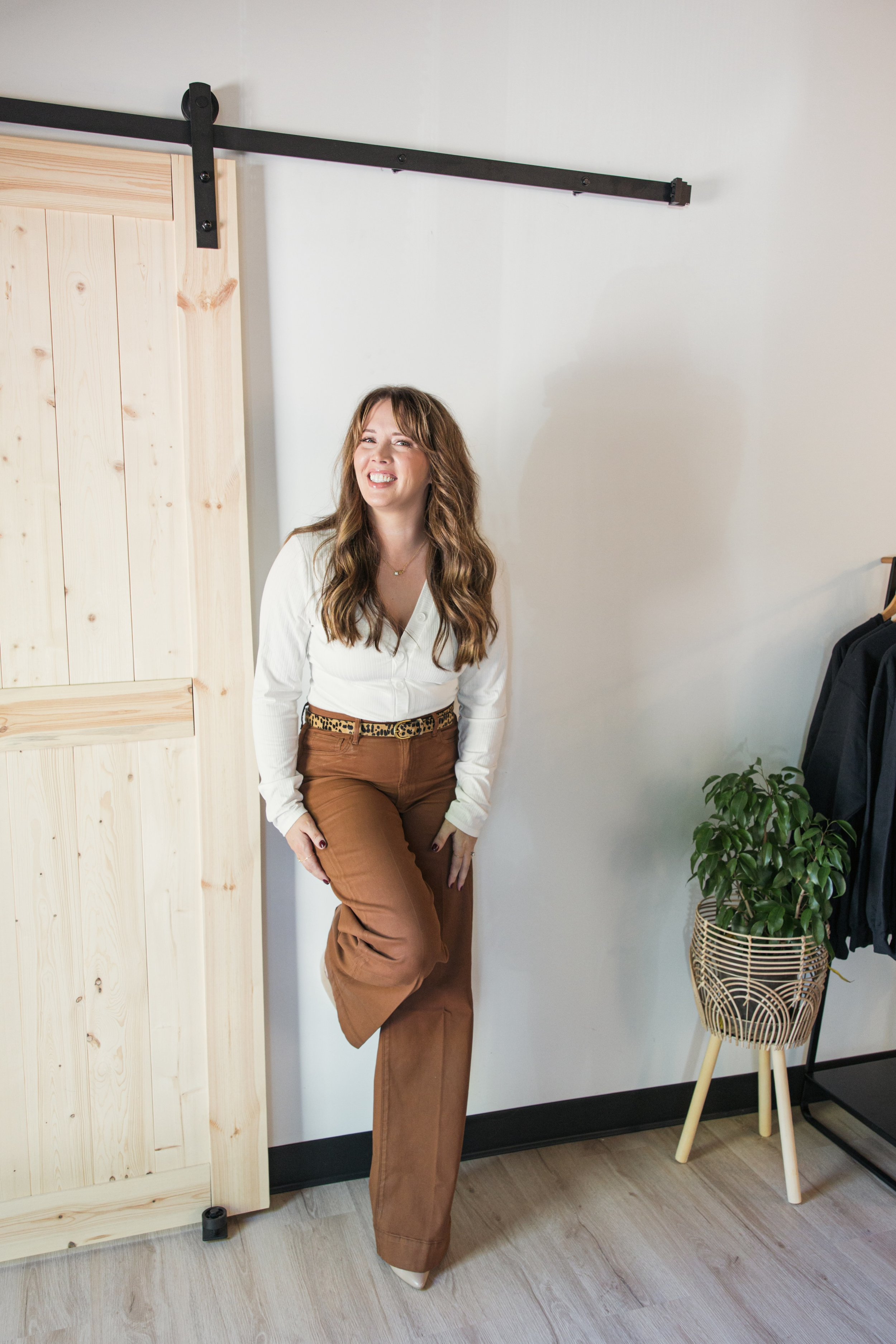 Samantha Barker, co-founder and licensed esthetician specializing in Brazilian waxing and brow services at Neighborhood Wax in Denver