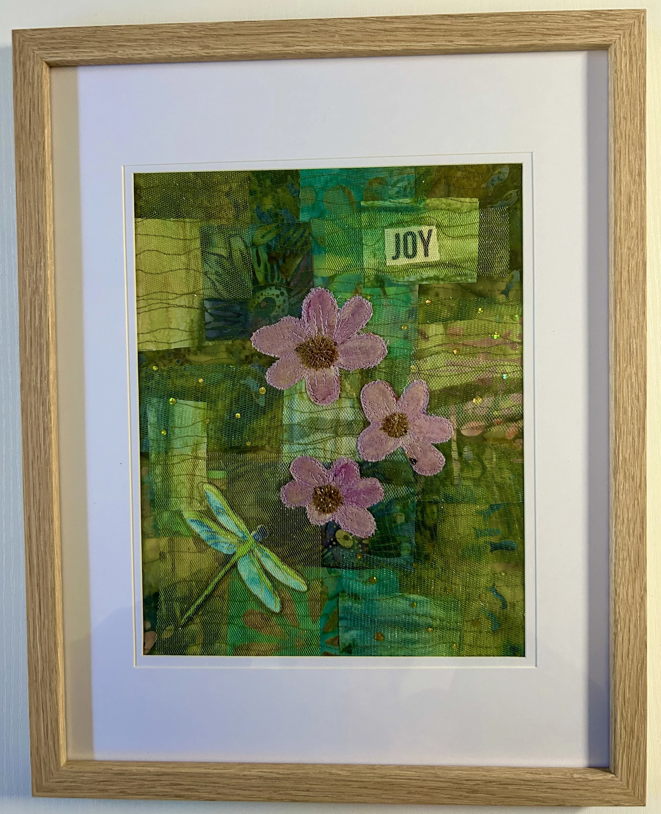Joy Flowers Fabric Kit