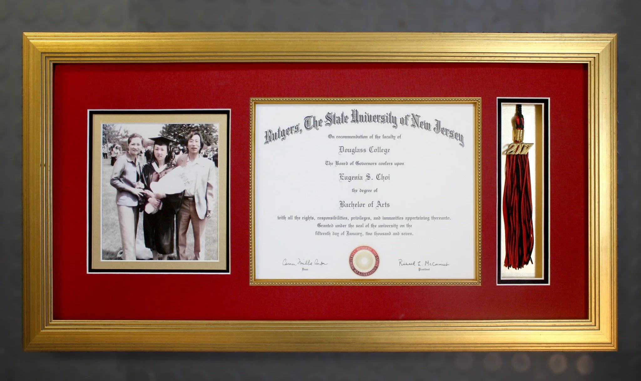 Parents, they earned it&mdash;now frame it 🎓 Custom diploma + cap or tassle framing, made to last and designed to impress. Come in today and let&rsquo;s make it official! 🥳🤝

📍 My Framing Store
485 US-1
Edison, NJ 08817

---
#Graduation2025 #clas