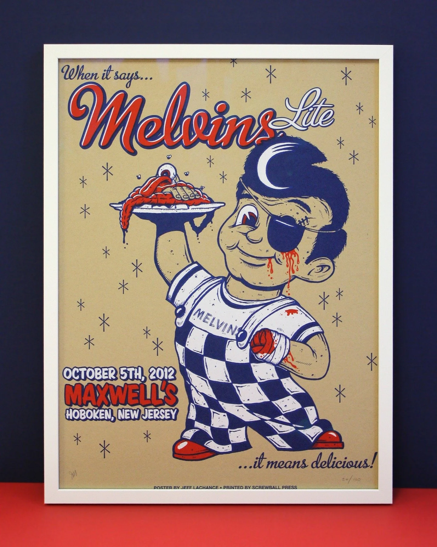 We love concert posters! Bring yours in today 😍 🎸

This @melvinsdotcom poster was framed with Museum Glass for the best clarity and preservation. 

@truvueglazing