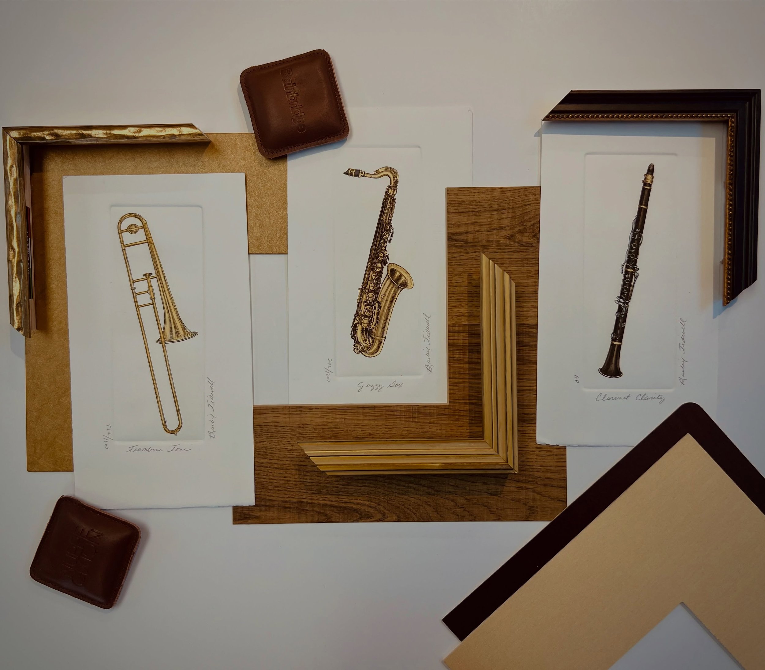 🎶 Which framing design would you choose for this musical trio?

Three different looks, one special collection. We&rsquo;d love to know which one is your favorite!

#baileytidwell #artist #customframing #myframingstore #edisonnj