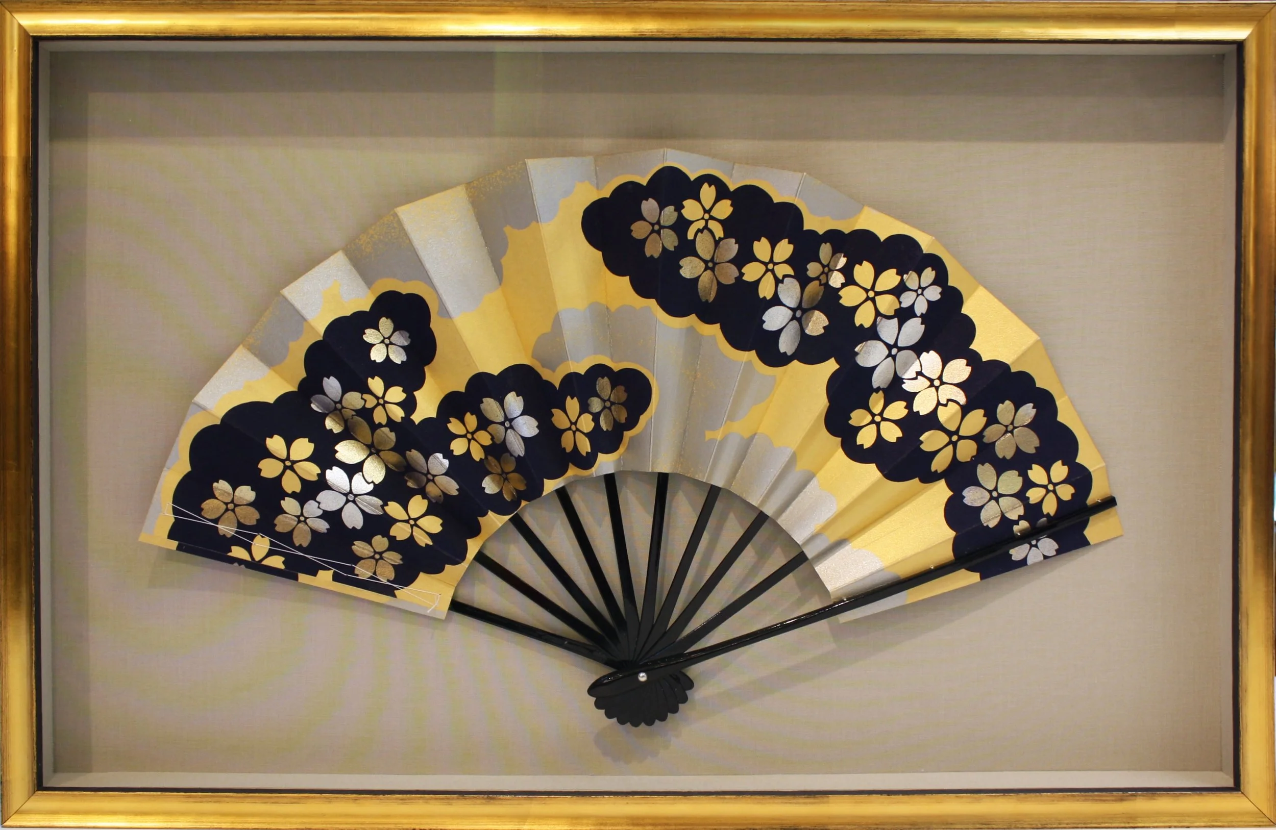 Open Fan Custom Framed Shadowbox.jpg