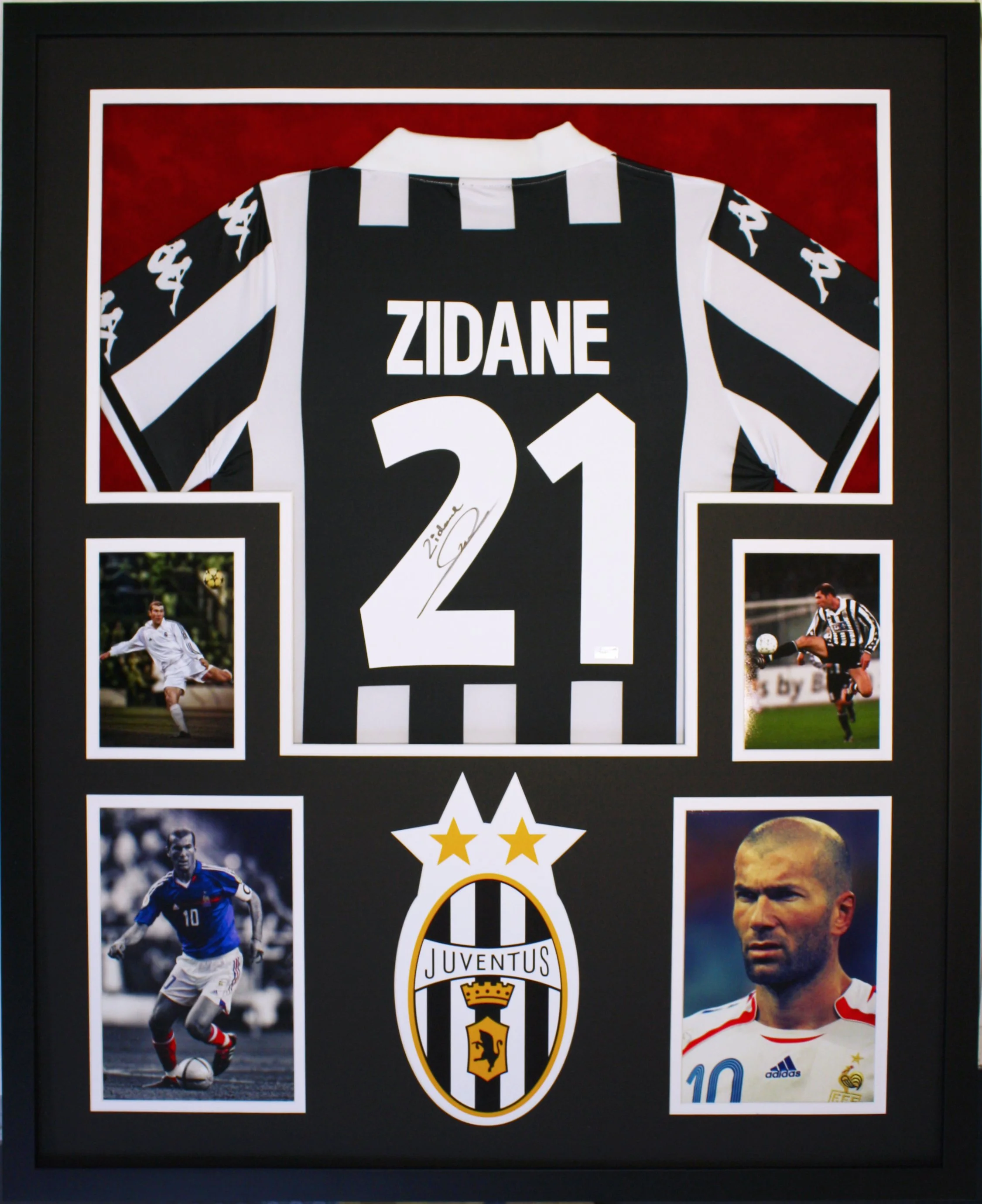 Zidane Soccer Jersey Frame Madrid.jpg