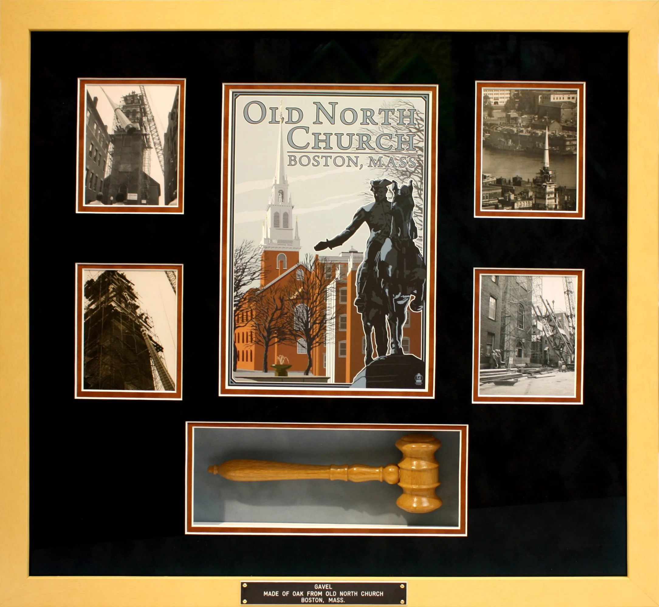 Gavel Shadowbox Frame