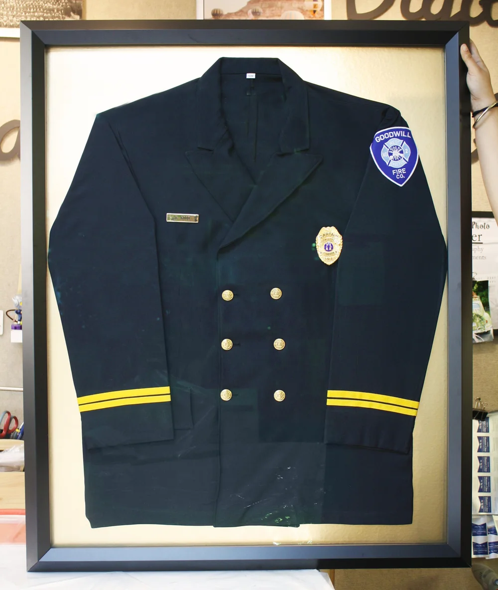 framed dress blues Print on Canvas, Framed, GIRL IN BLUE DRESS  Little Village Primitives