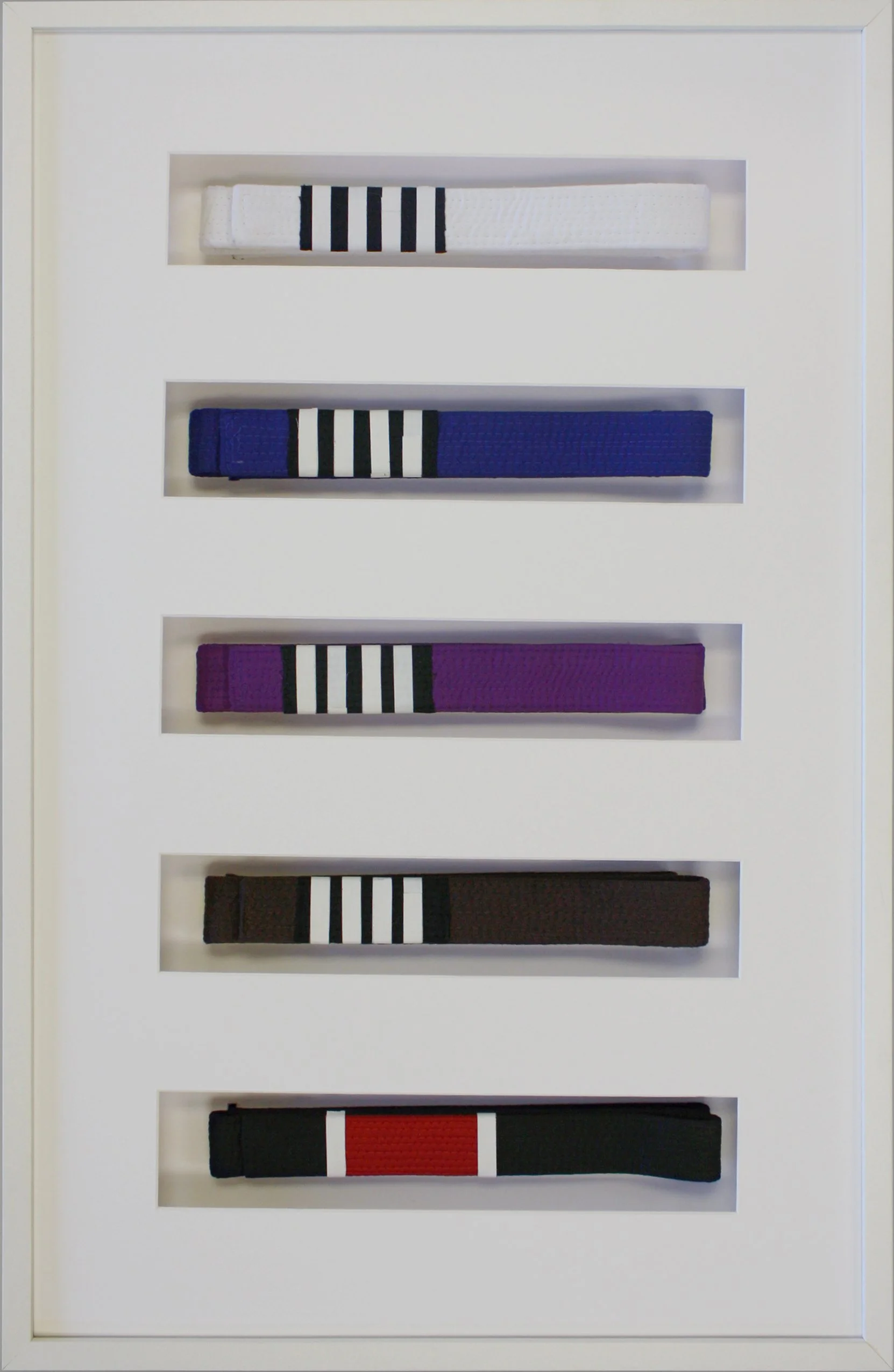 Karate Belts Display 