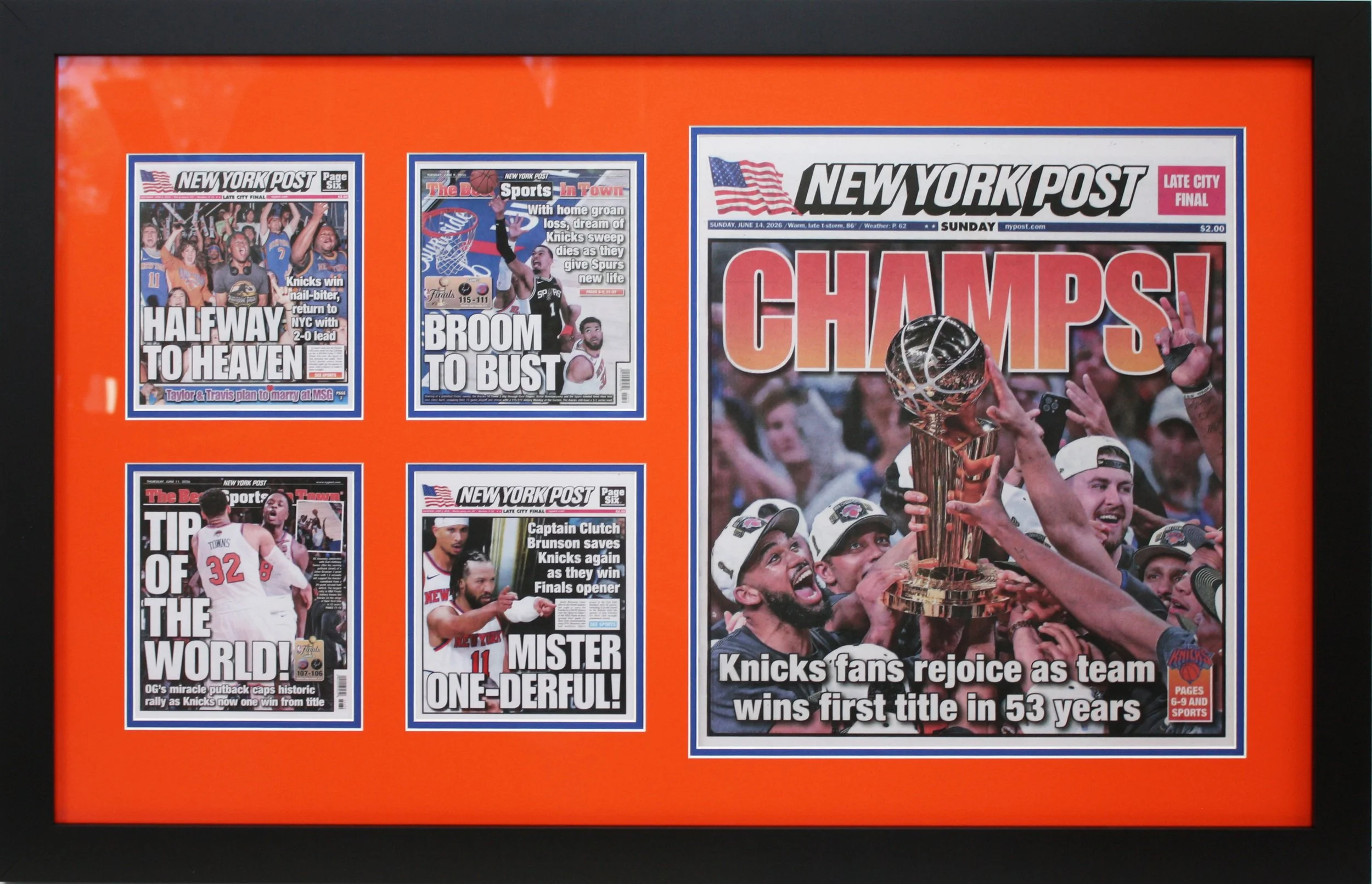 Knicks Newspaper Frame.jpg