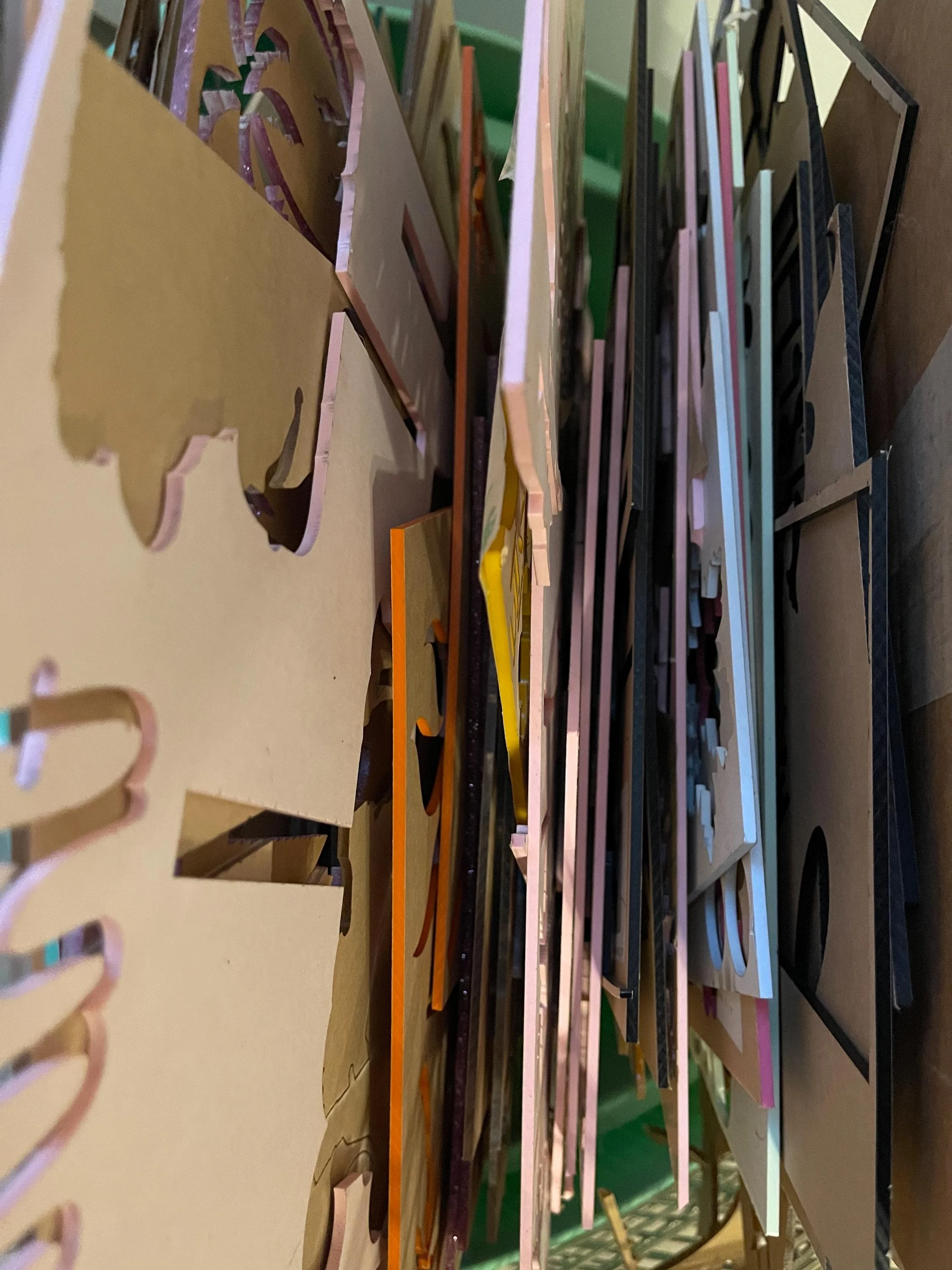 Acrylic Scrap Box- Small Pieces