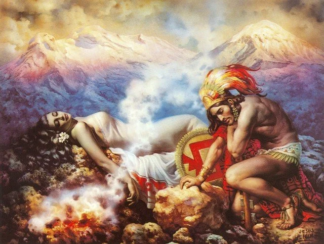 The Lovers: Popocatepetl & Iztaccíhuatl
