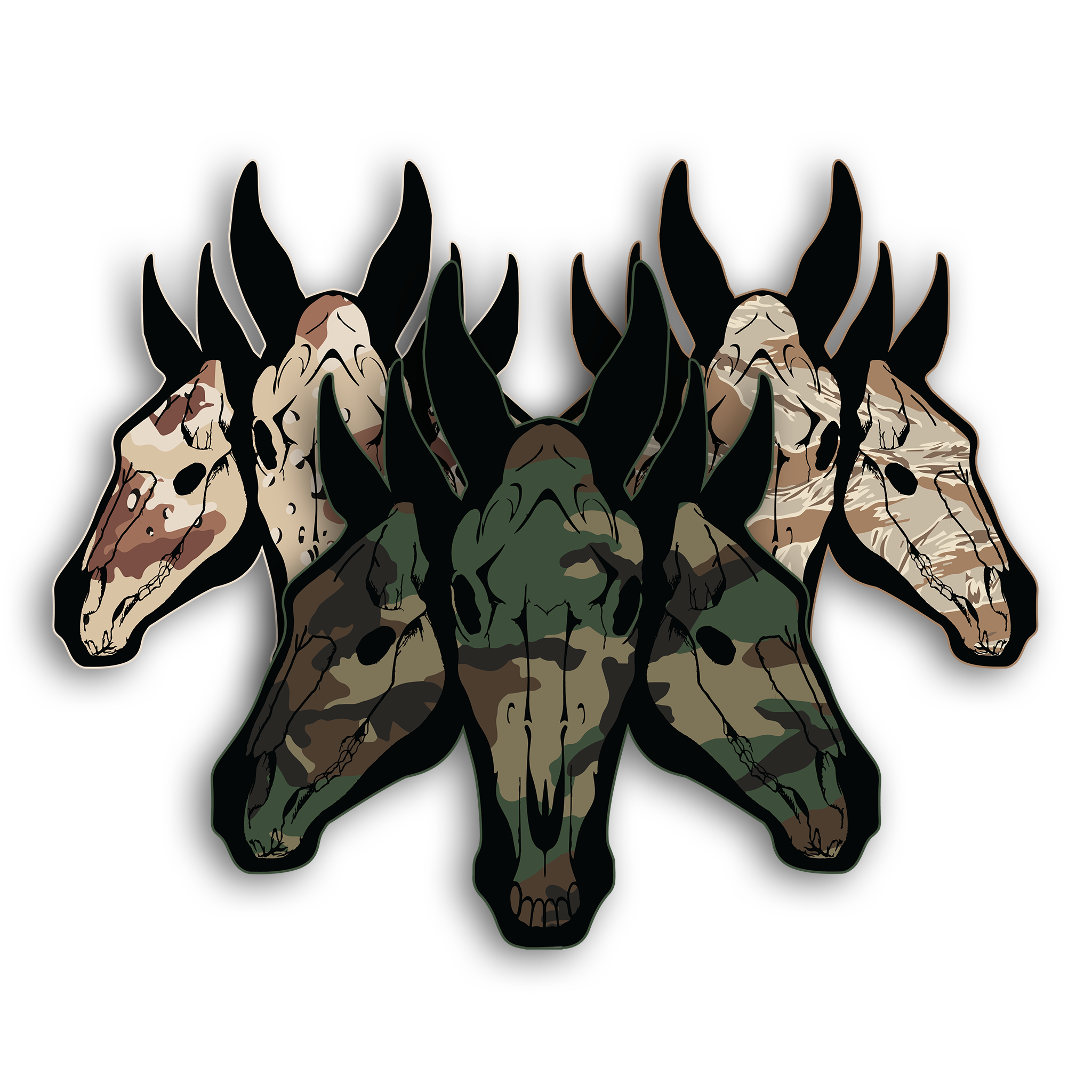 Dread Trinity Sticker Pack - 01
