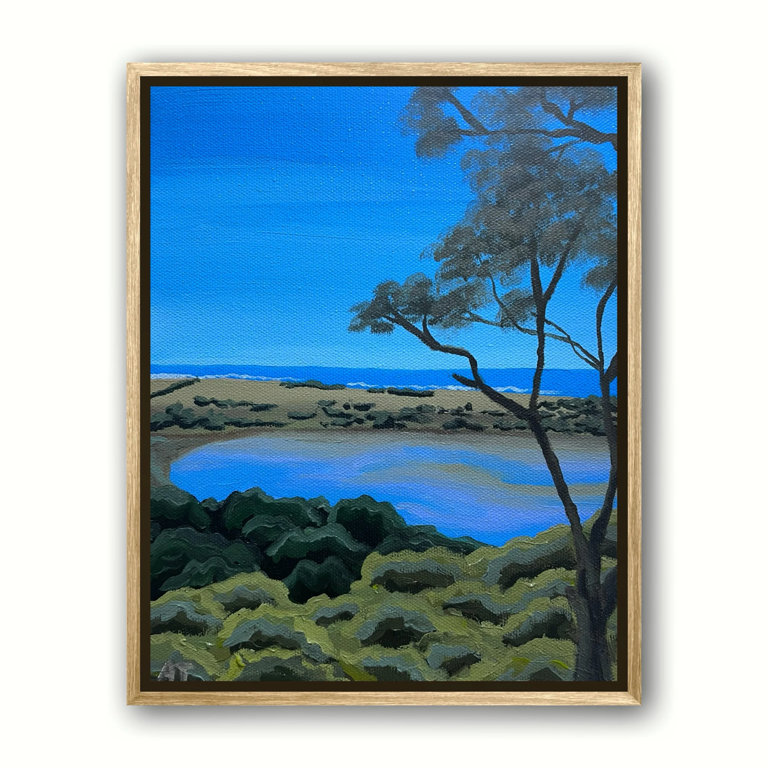 Tower Hill Lookout 8"x10", Acrylic on Canvas