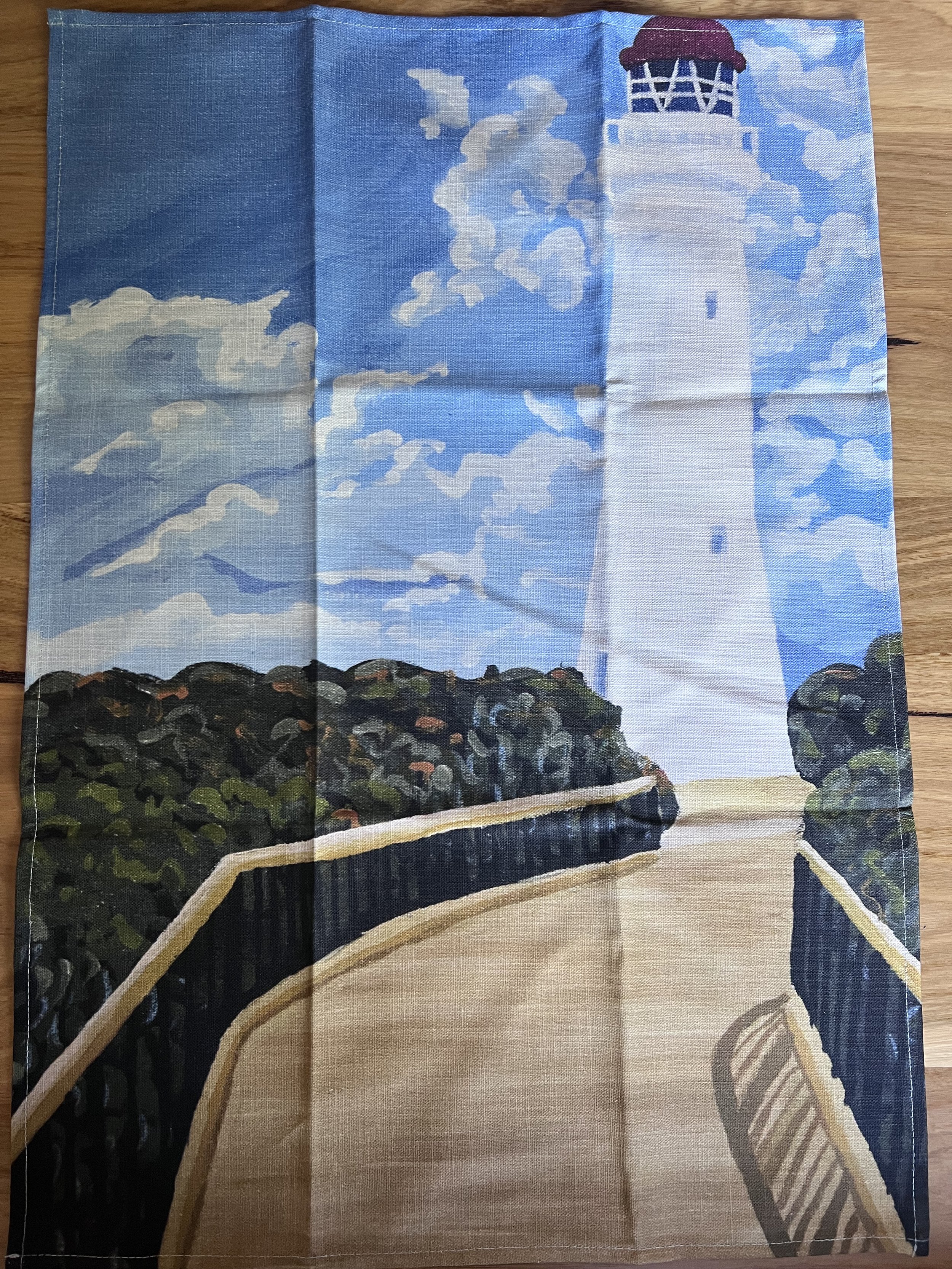 Split Point Tea Towel