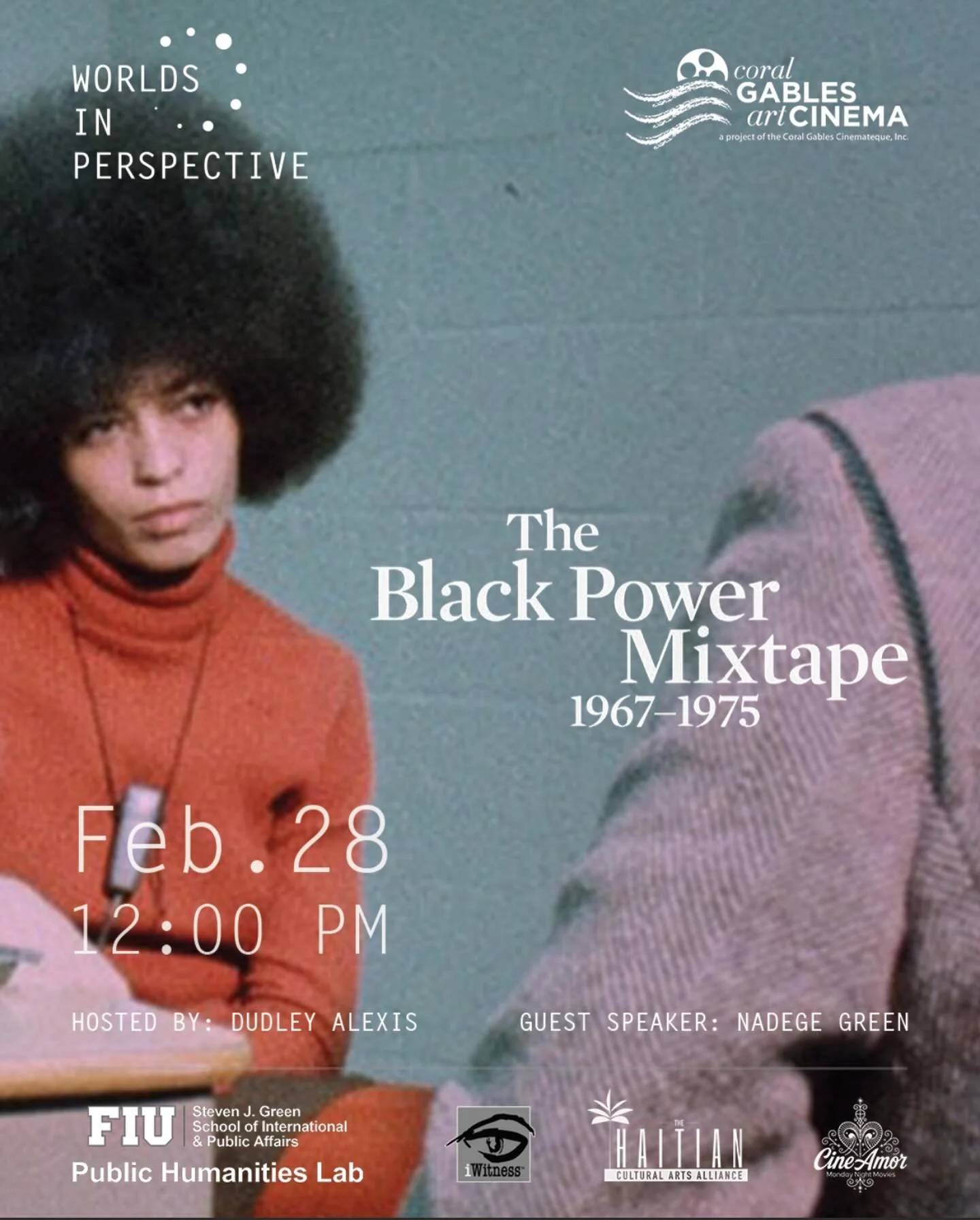 Join Black Miami-Dade for a conversation on Miami&rsquo;s Black power movement from the 60s through the 70s after a special screening of The Black Power Mixtape 1967&ndash;1975 at @gablescinema on Sat, Feb 28 at 12:00 PM!

We will take in the nationa