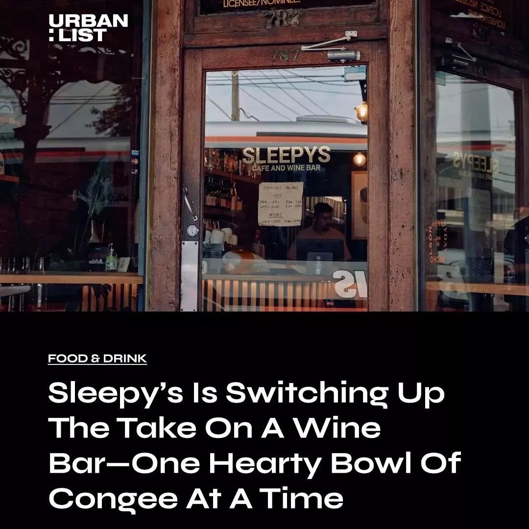 Yo Steve here. Super humbled by the cats at @urbanlistmelb for this write up. A week on, it's still pretty surreal, but honestly from the bottom of my heart thanks to y'all old and new for coming into Sleepys and supporting what we do. Whether you've