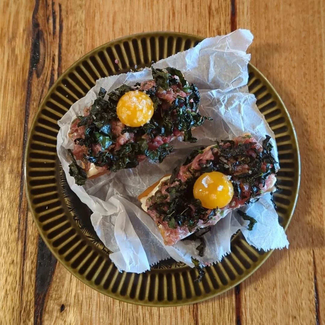 Long time no food post! 🫡

We all love an underdog story! What started out as a chaotic special we threw on one night, is now evolving to be a staple on our night menu, thanks to the beautiful mind of @_oldrecord 

Steak Tartare with Quail Yolk, Chi