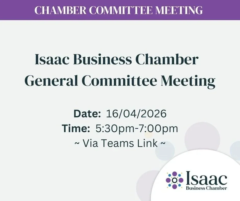 Isaac Business Chamber General Committee Meeting - April