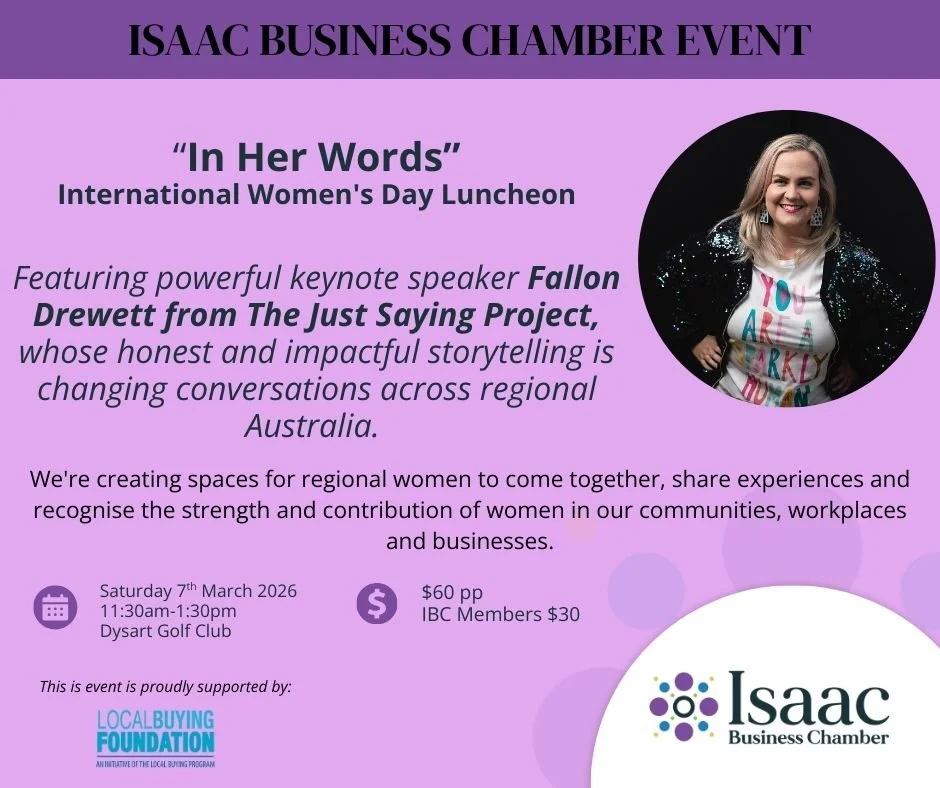 In Her Words - International Women's Day Luncheon Dysart