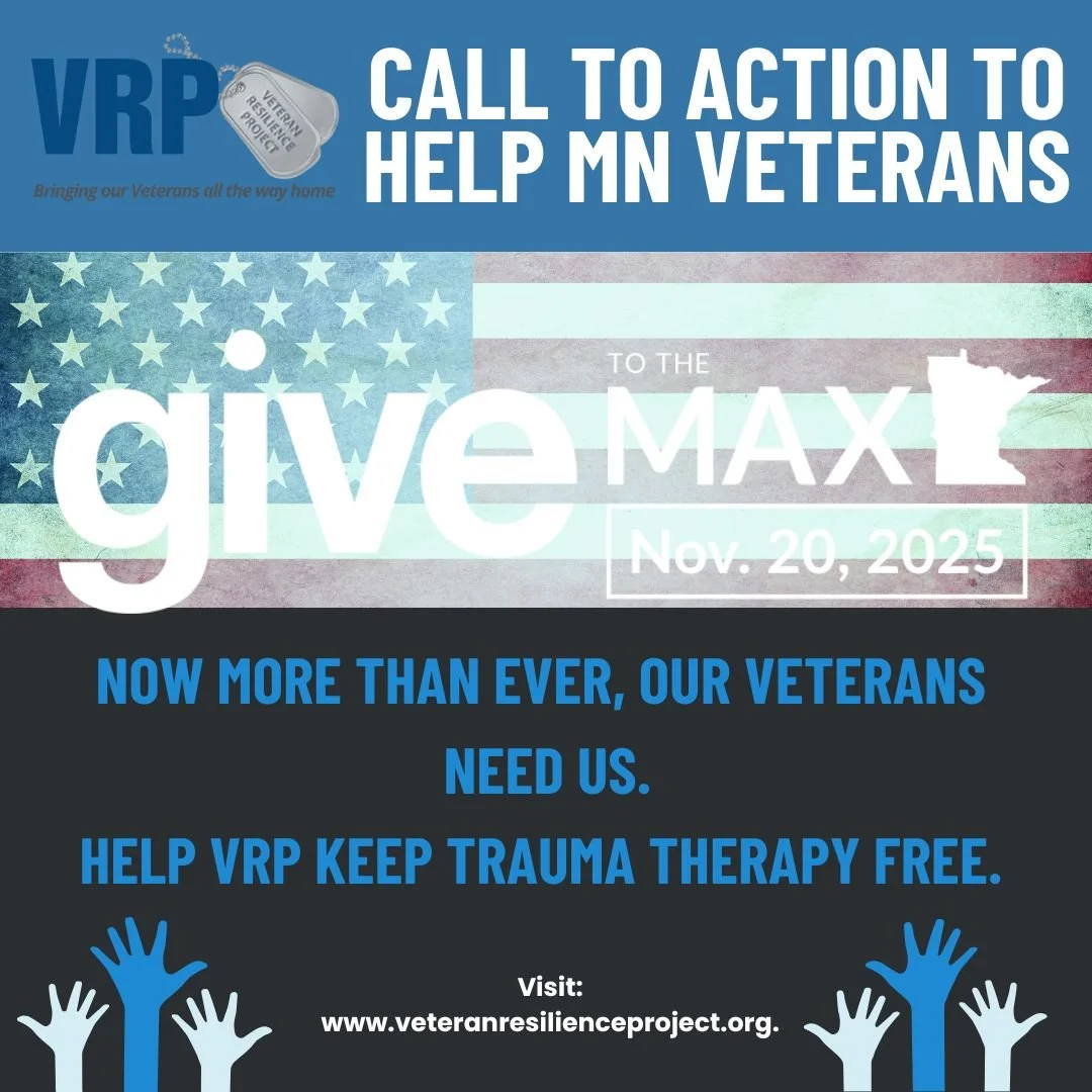 For years, legislative funding helped Veteran Resilience Project provide free EMDR trauma therapy to Veterans and their spouses across Minnesota. This year, that funding is no longer available &mdash; but the need for trauma therapy hasn&rsquo;t gone