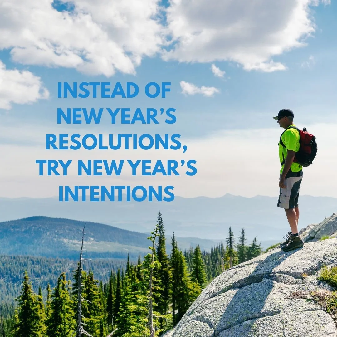 Instead of New Year&rsquo;s Resolutions, try New Year&rsquo;s Intentions instead. 

Resolutions often come with pressure&mdash;do more, be better, never slip. And when life gets heavy, those expectations can feel impossible to live up to. But intenti