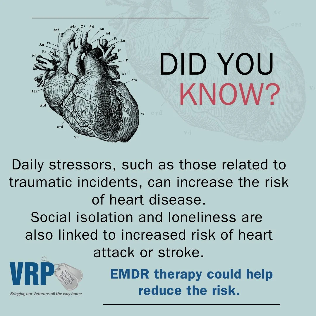 Mental health is heart health. ❤️ When we care for our emotional and psychological wellbeing, our whole body benefits. That&rsquo;s why addressing mental health isn&rsquo;t optional&mdash;it&rsquo;s essential.

The Veteran Resilience Project provides