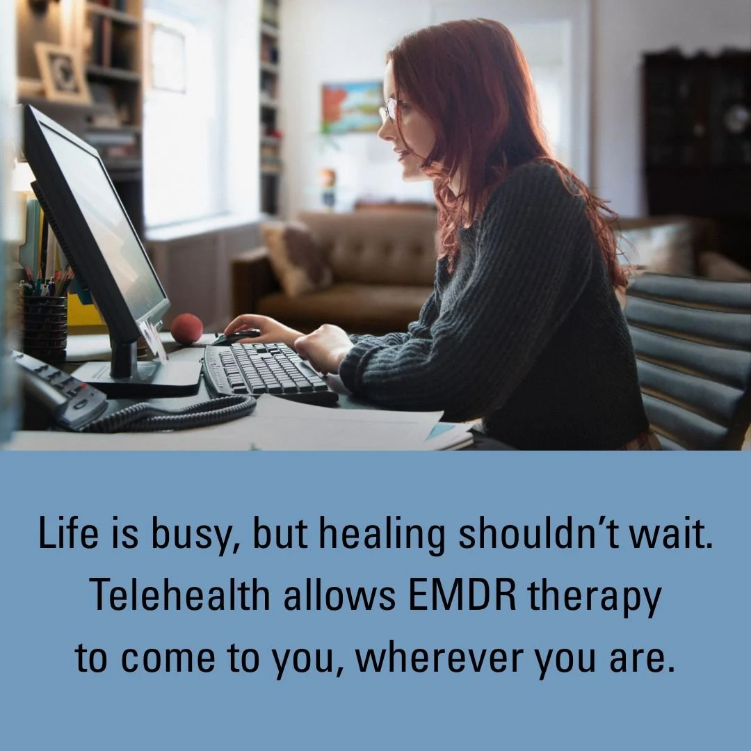 Life is busy &mdash; we get it.

With telehealth, EMDR therapy can meet you wherever you are. VRP is here to help you start. 

Reach out with any questions or for help getting started.
info@veteranresilience.org
763-358-2275
www.veteranresilienceproj
