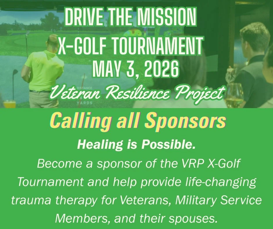 📣 Calling All Sponsors!

 Join us on May 3rd for the Veteran Resilience Project X‑Golf Tournament&mdash;and help ensure Minnesota&rsquo;s Veterans and Service Members get fast, effective trauma therapy when they need it most.

As we recognize Mental