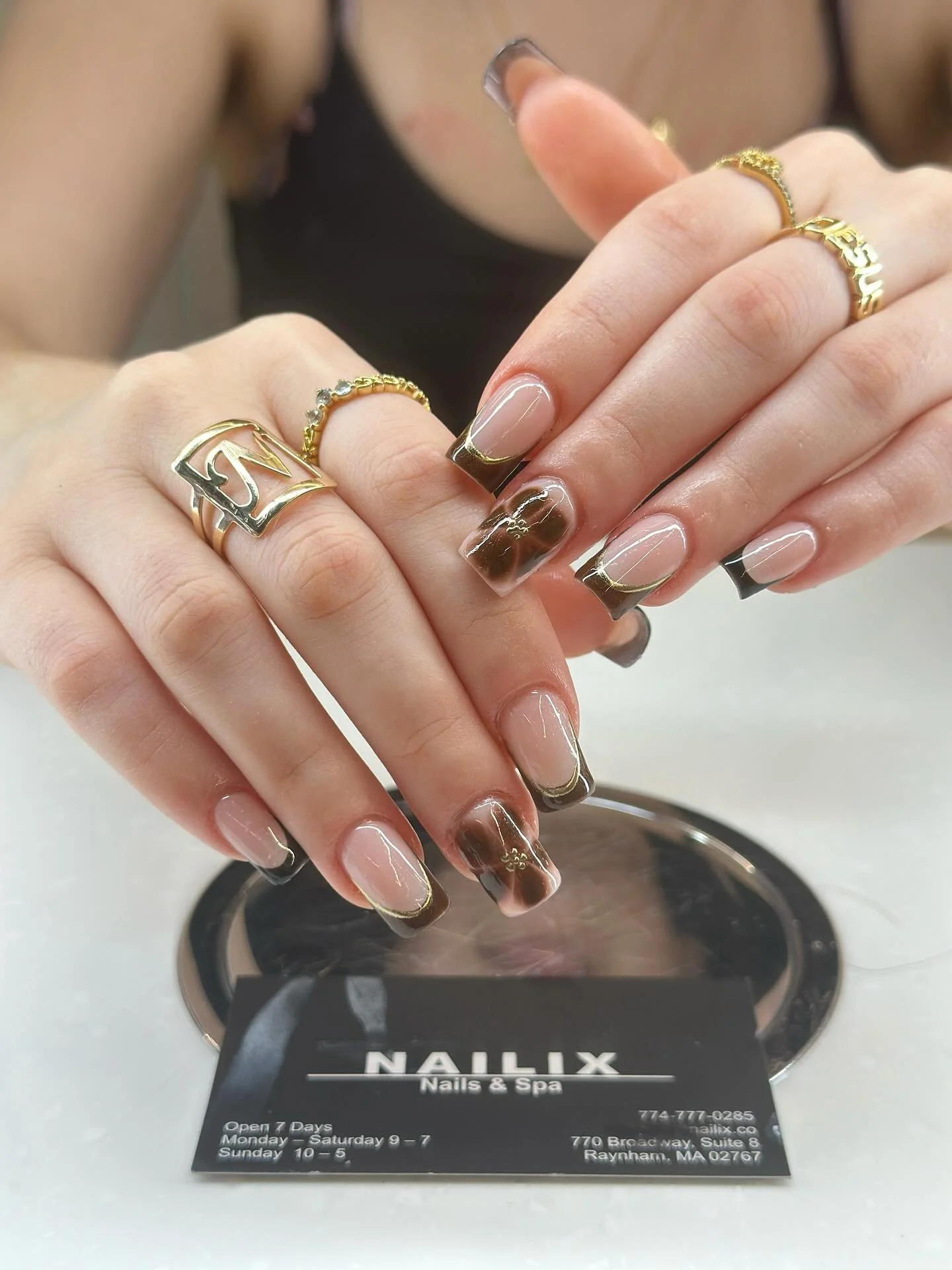 Louder than the music, brighter than the lights - ready to  party 🎉 🪩💃

 👉Treat yourself to 10% OFF any nail APPOINTMENT 🌱🥰
📍770 Broadway, Raynham, MA 02767
📞774-777-0285
🌐https://www.nailix.co/
#Nailix #raynham #taunton #nailart  #naildesig