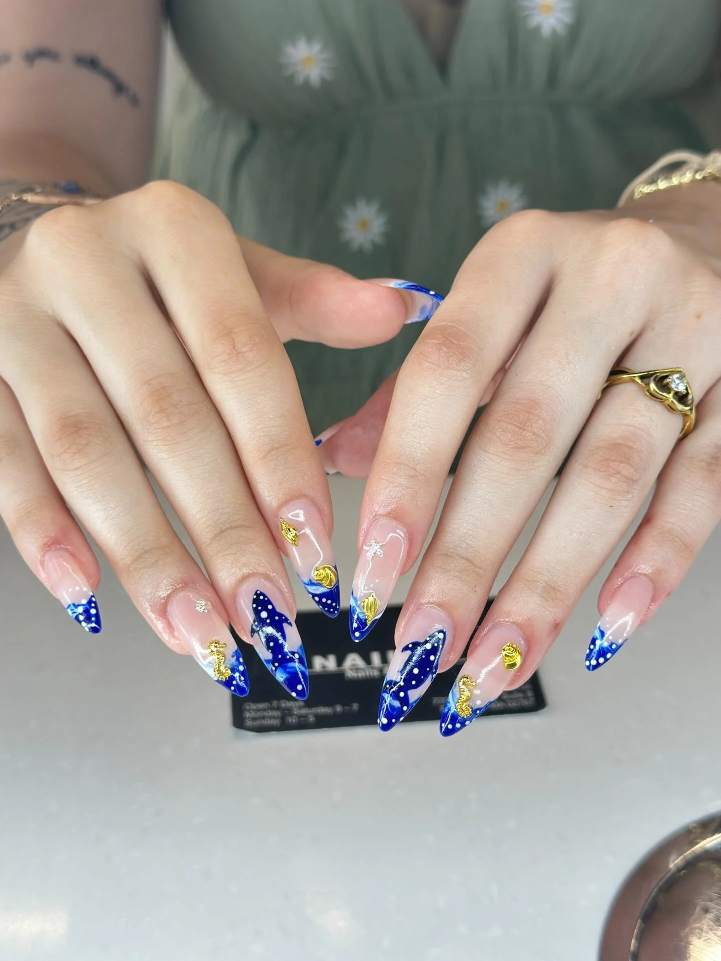 Having a whale of a time! Sea-sy does it. 🌊 Get hooked on our new nautical designs&mdash;from tail flukes to ocean foam. Book your set and let&rsquo;s get you &ldquo;shore&rdquo; ready! 🐋🐋🌊