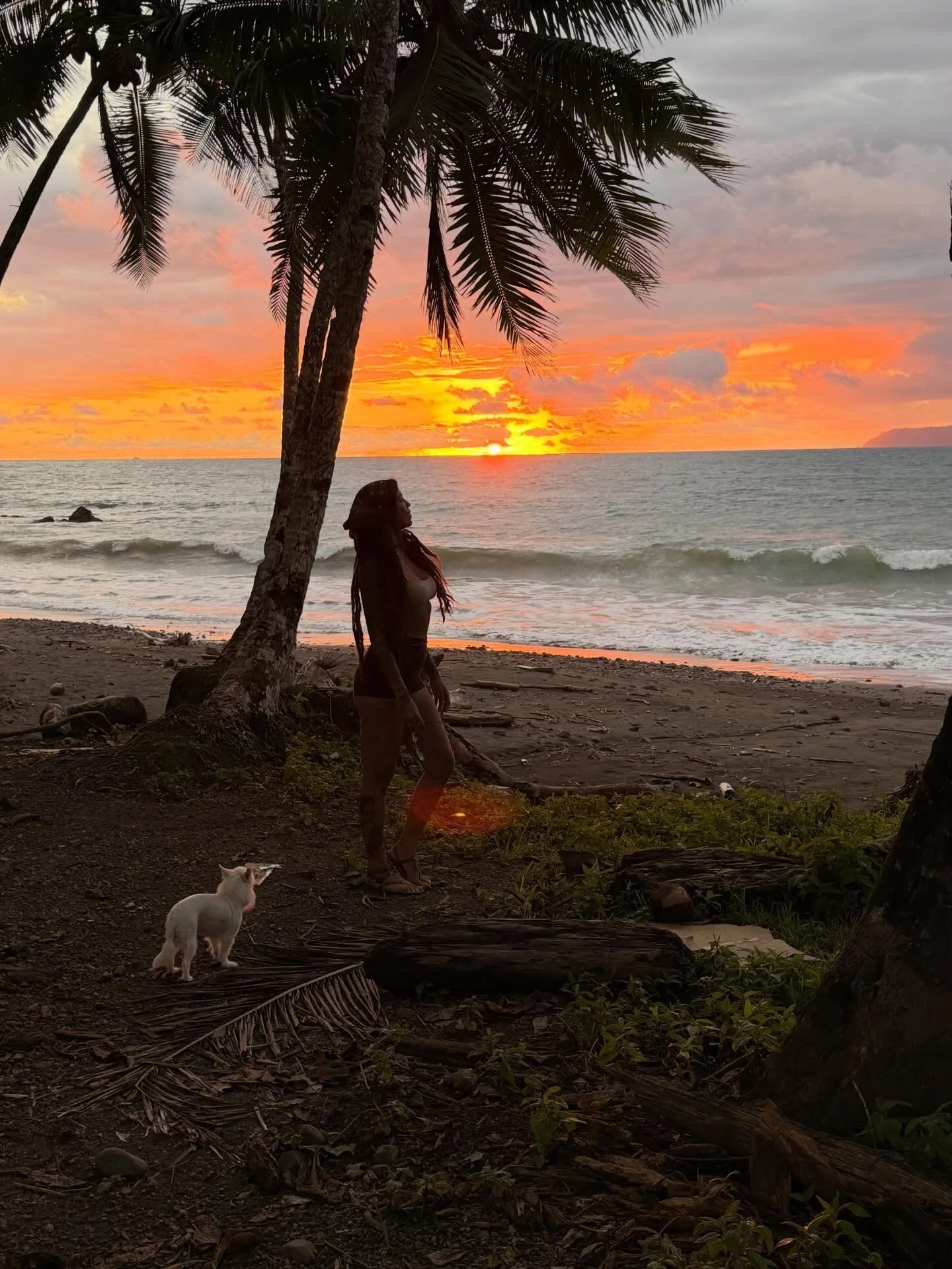 Endless Summer.🌞🌴🥥 

#loctician #travelingloctician #endlesssummer #costarica #pavones