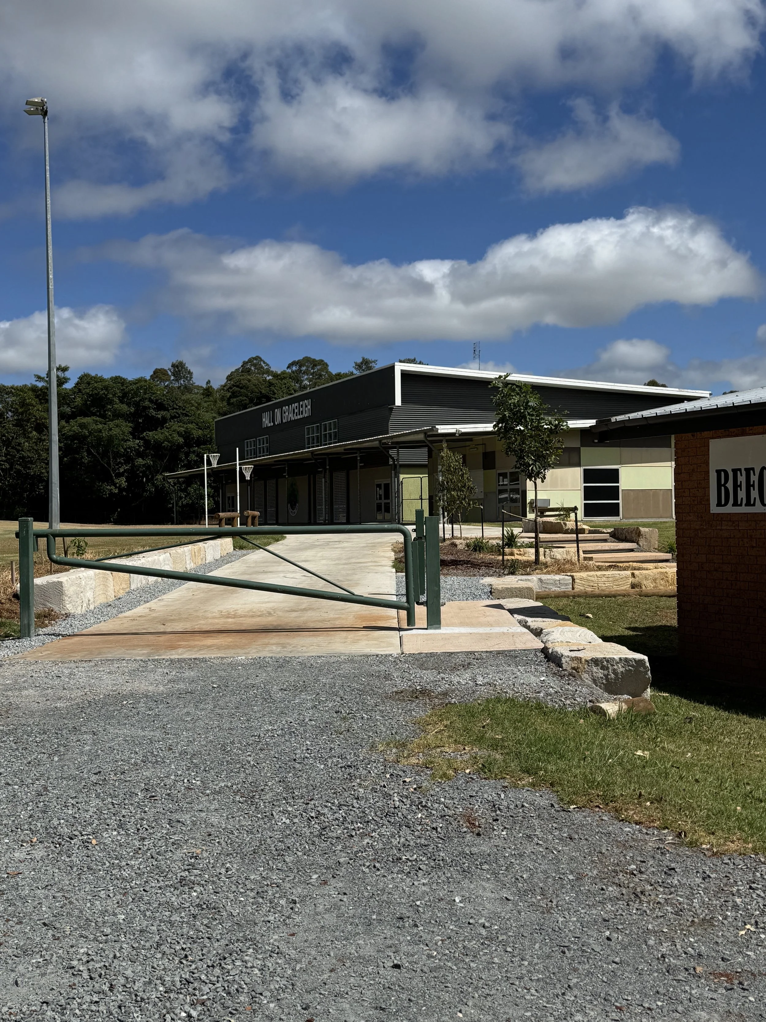 DRIVEWAY PROJECT ALMOST COMPLETE