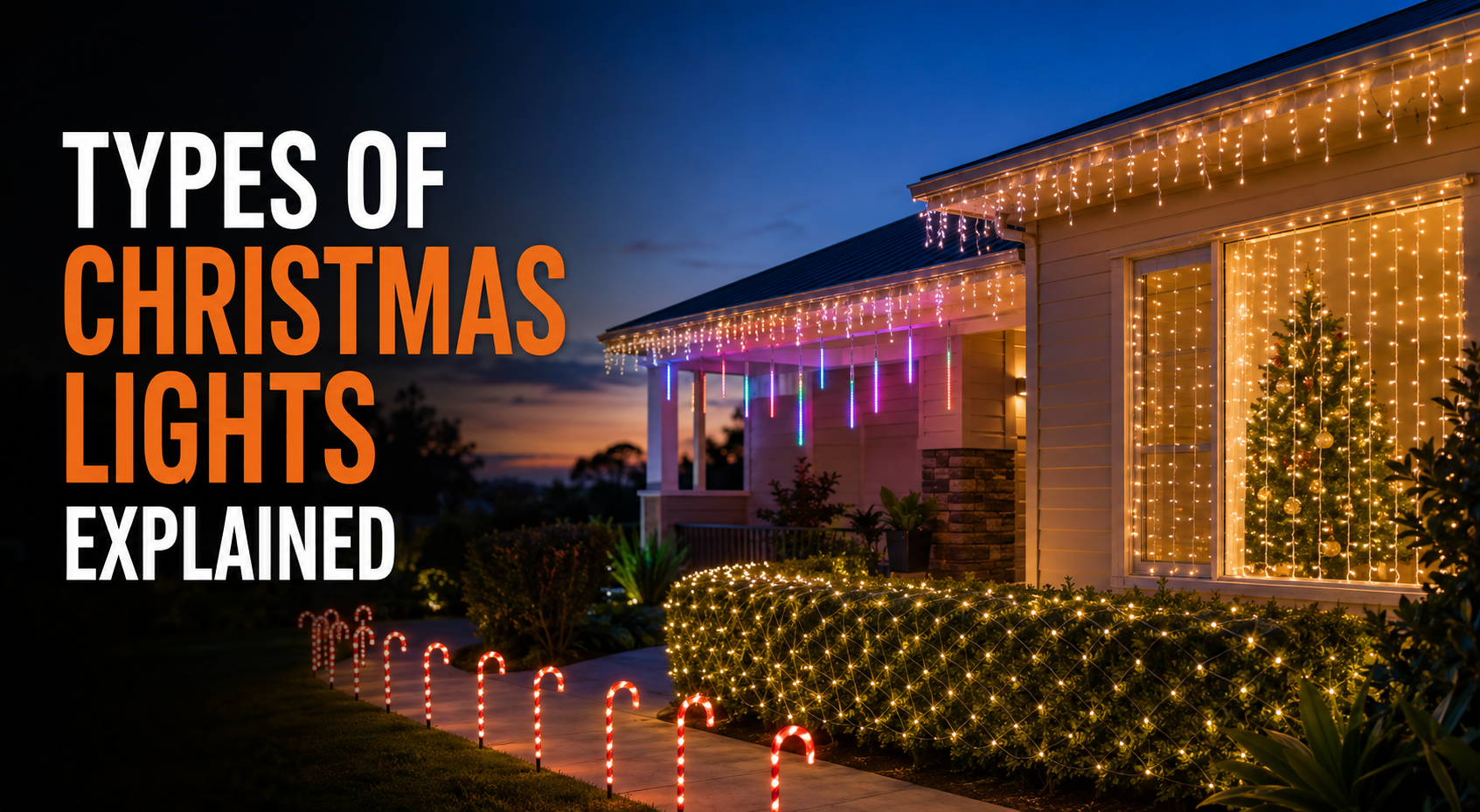 Types of Christmas Lights Explained: Which Style Should You Use?