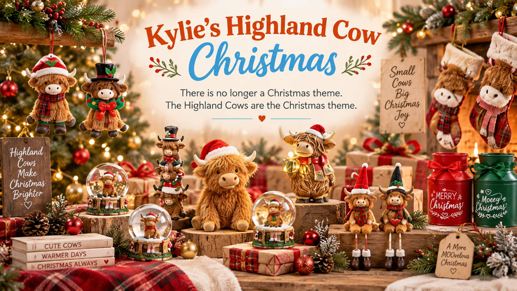 Kylie’s Highland Cow Christmas