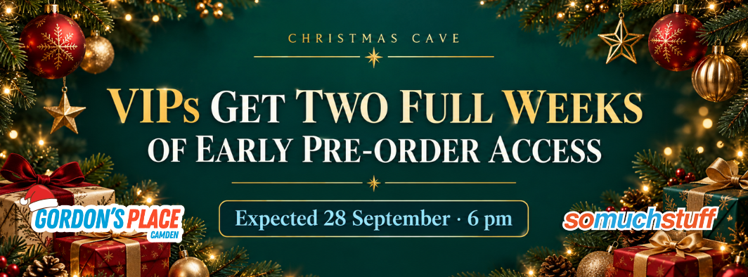 Christmas Cave VIPs Get TWO Full Weeks of Pre-Order Access! 🎄