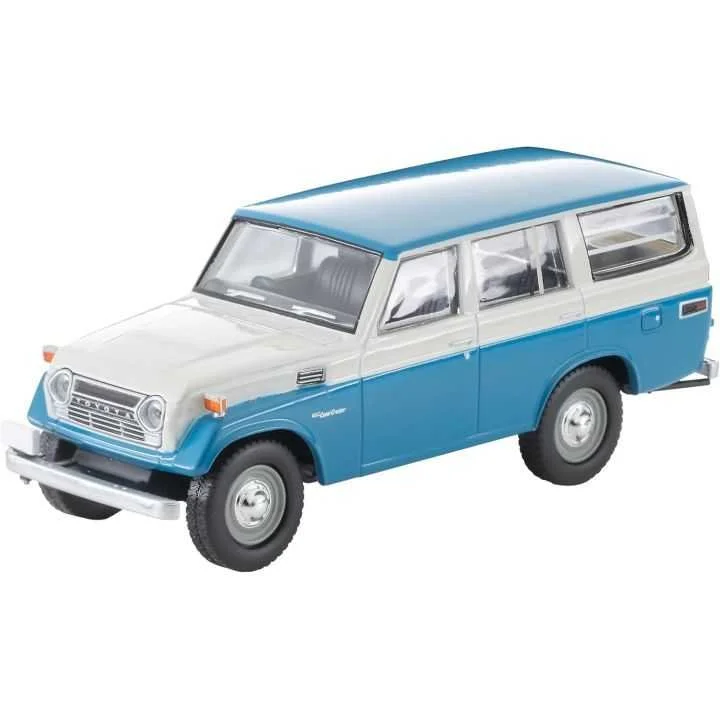 Tomica Toyota LandCruiser FJ56V White/Blue – 1:64 Diecast Model
