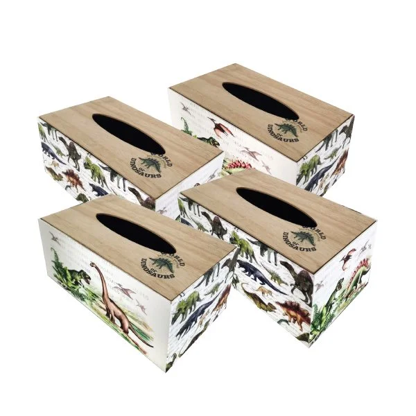 Dinosaur Tissue Box Collection - Assorted Designs