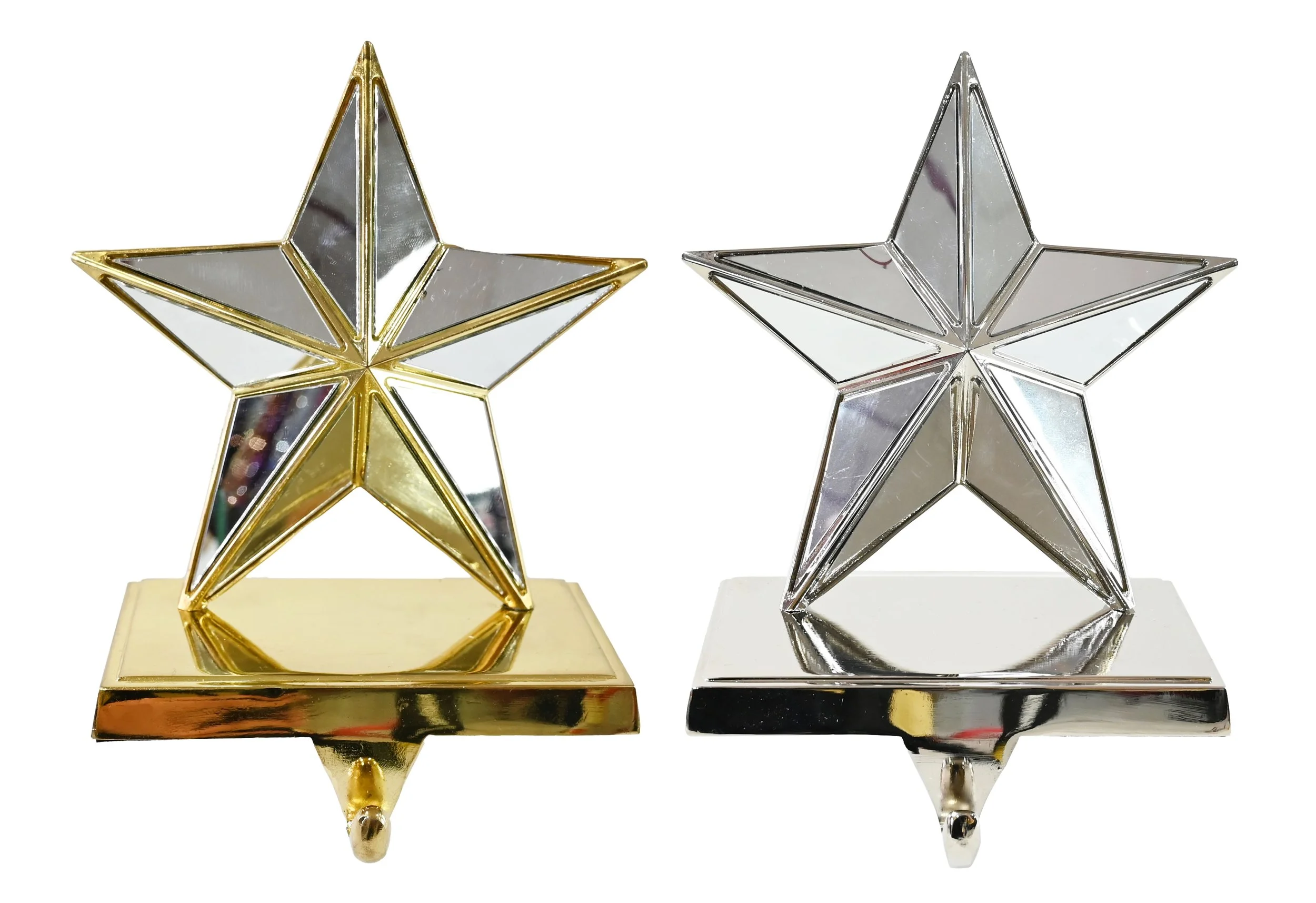 Mirror Star Stocking Hanger Assorted