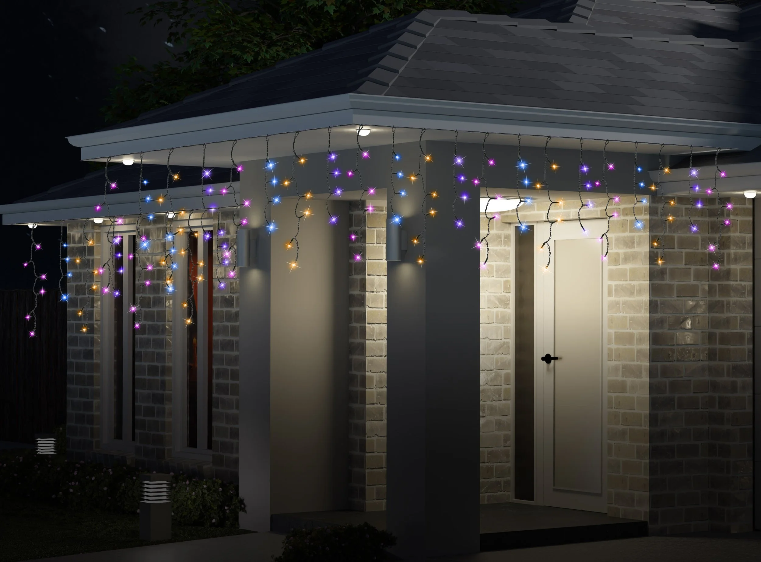 LED Icicles Flashing 300 – Carnival