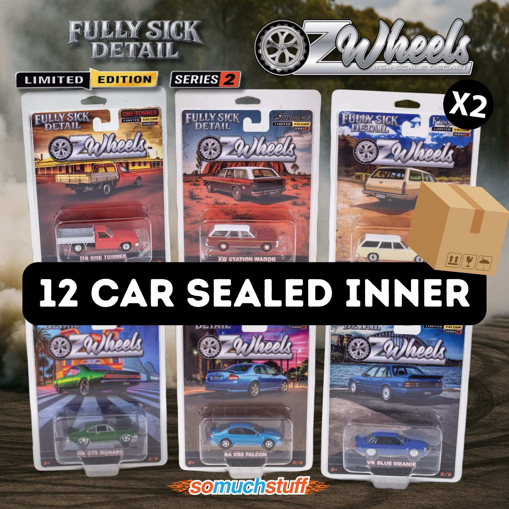OzWheels Fully Sick Detail Series 2 - Sealed Inner