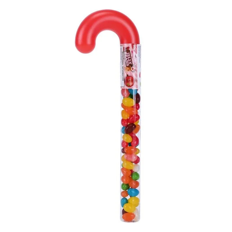 Assorted Jelly Beans – Candy Cane Tube (50g)
