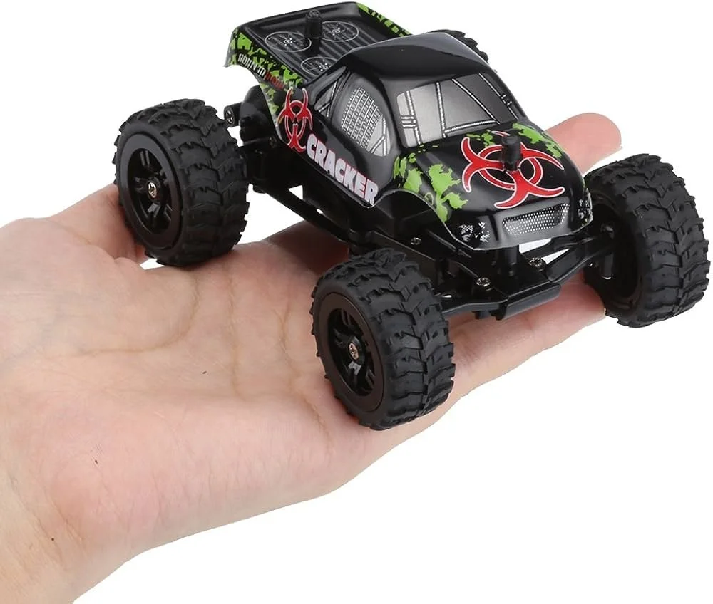 RC 1:32 Mini Monster Truck (RC-MMT) with oversized tires and 2.4GHz controller