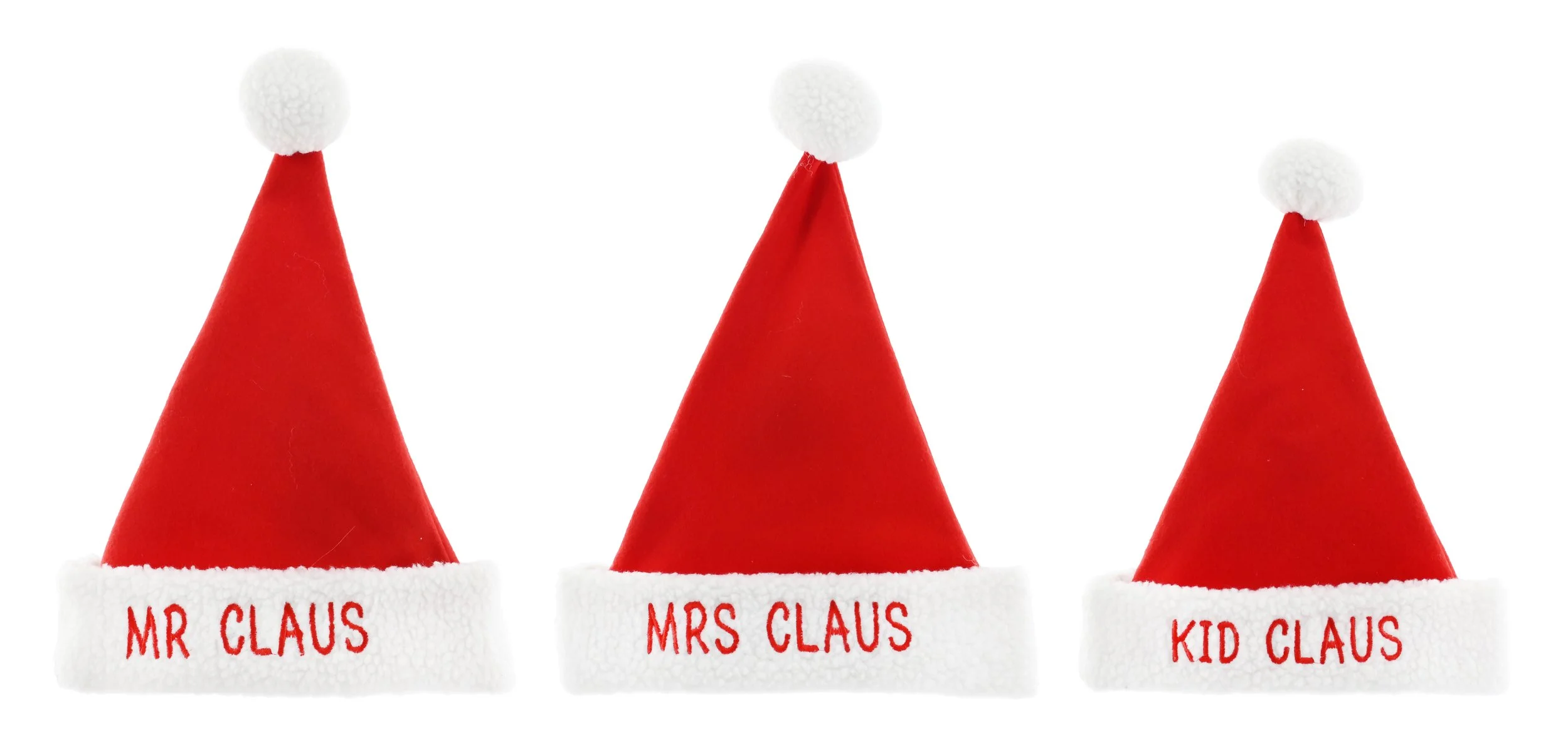 Santa Hat – Family Embroidered
