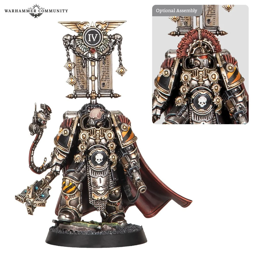 Centurion with Power Maul in MkII Crusade pattern armour – Horus Heresy character kit