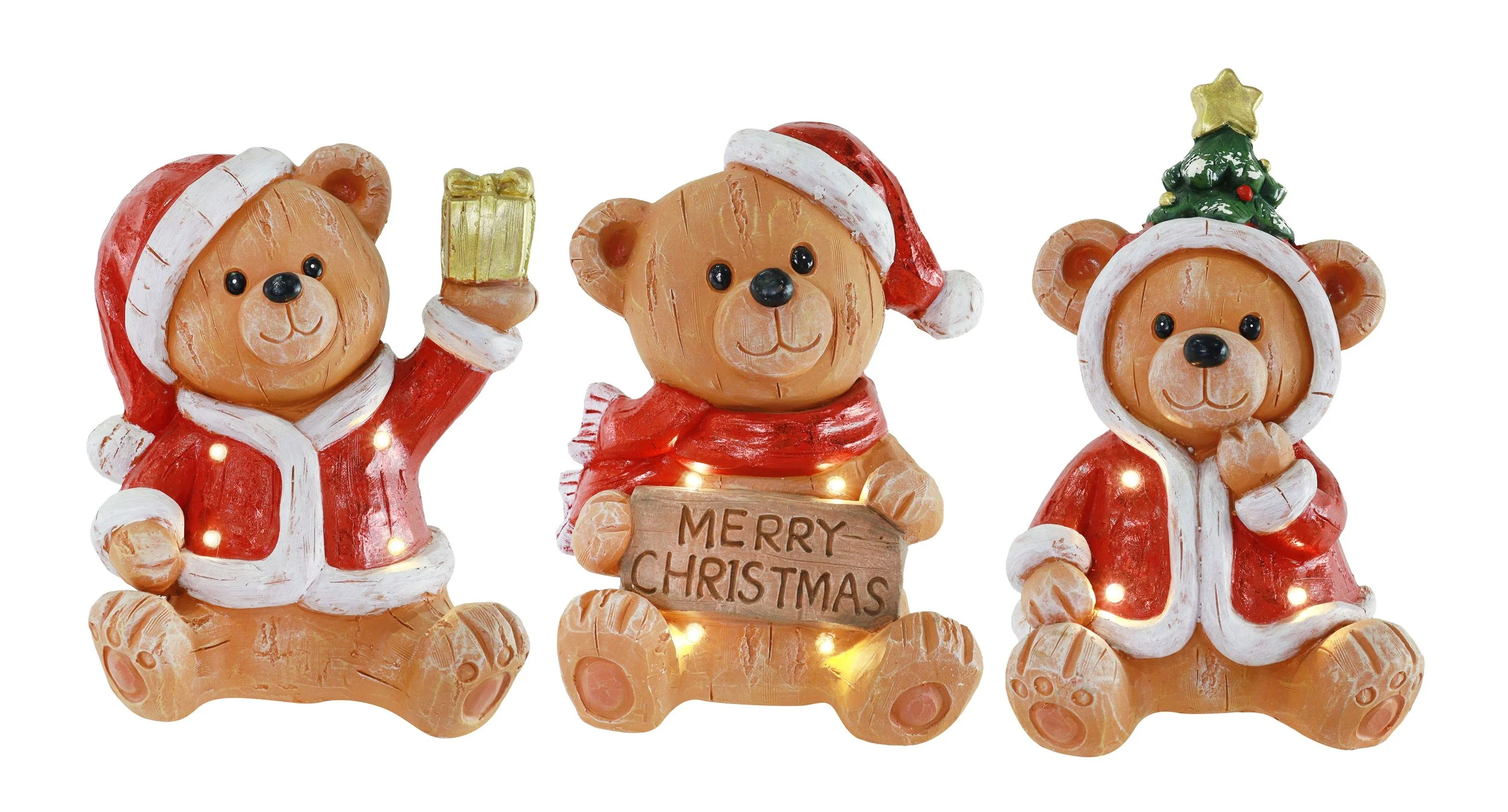 LED Teddy Bear Magnesium Oxide Assorted