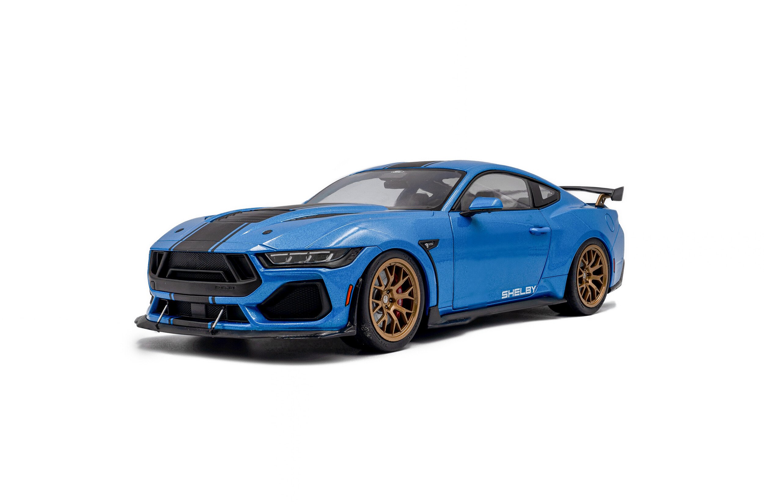 Shelby Mustang Super Snake 2025 Grabber Blue – Solido 1:18 Diecast Model
