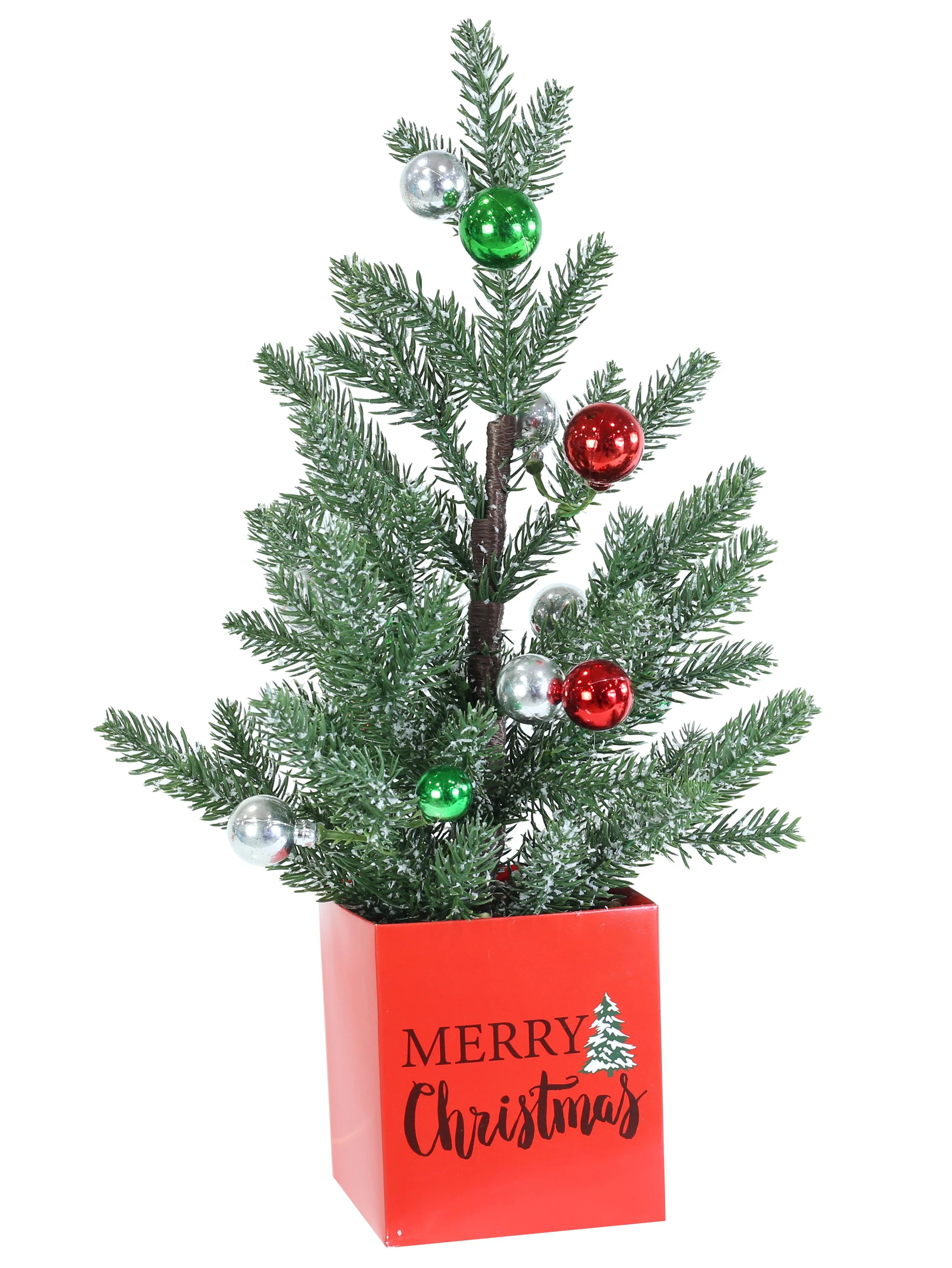 Potted Pine Christmas Tree 43cm
