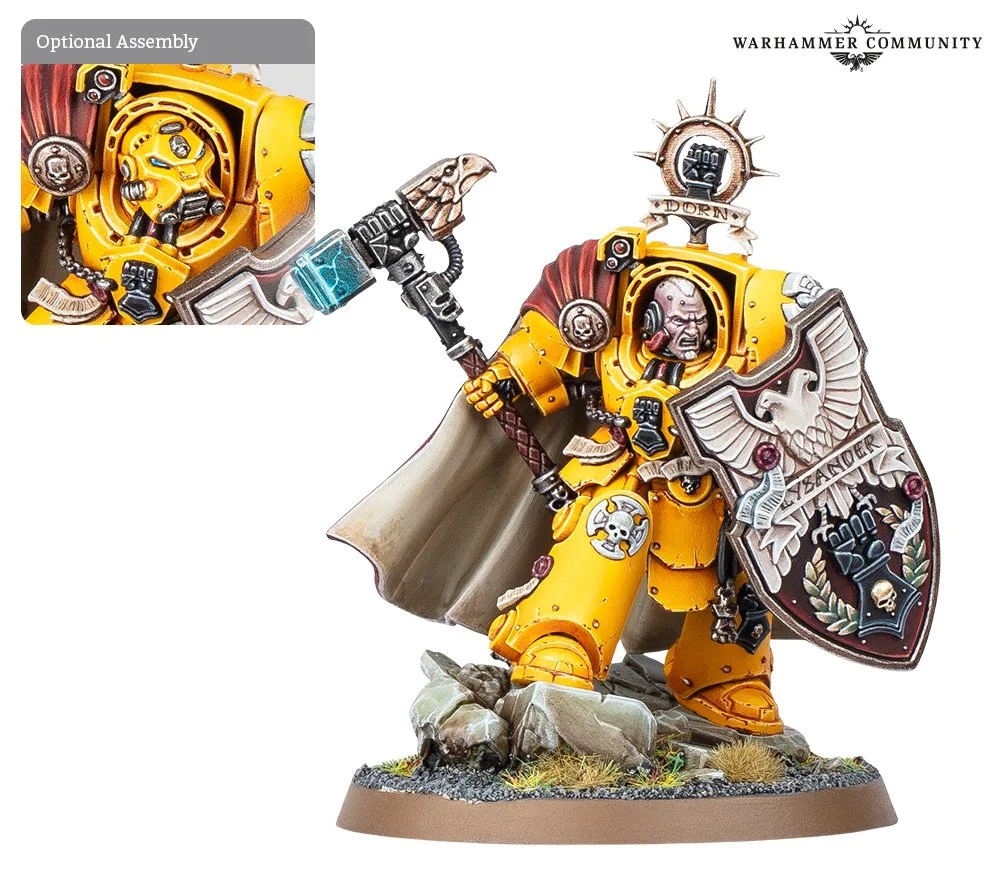 Imperial Fists: Darnath Lysander miniature