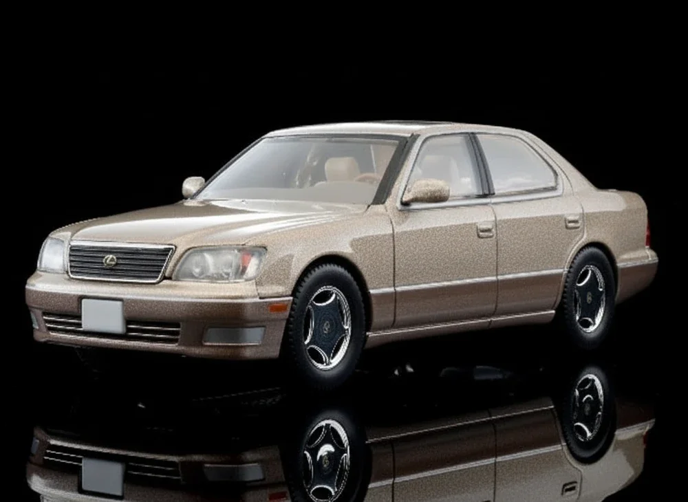 トミカリミテッドヴィンテージネオ LEXUS LS400　GOLD/BEIGE Tomica 1998 Lexus LS400 Gold/Beige – 1:64 Diecast Model