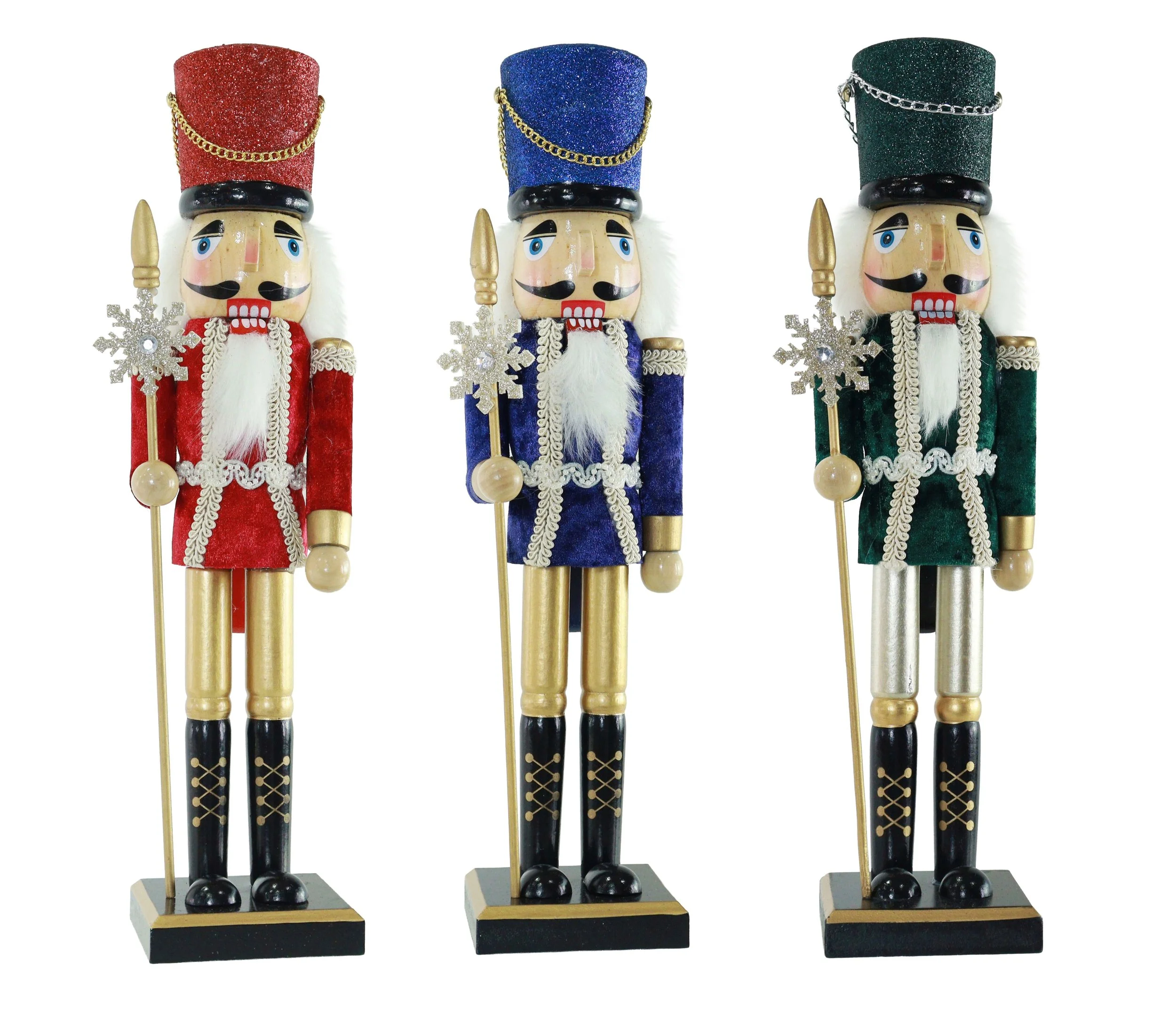 Nutcracker Velvet Crush 38cm Assorted