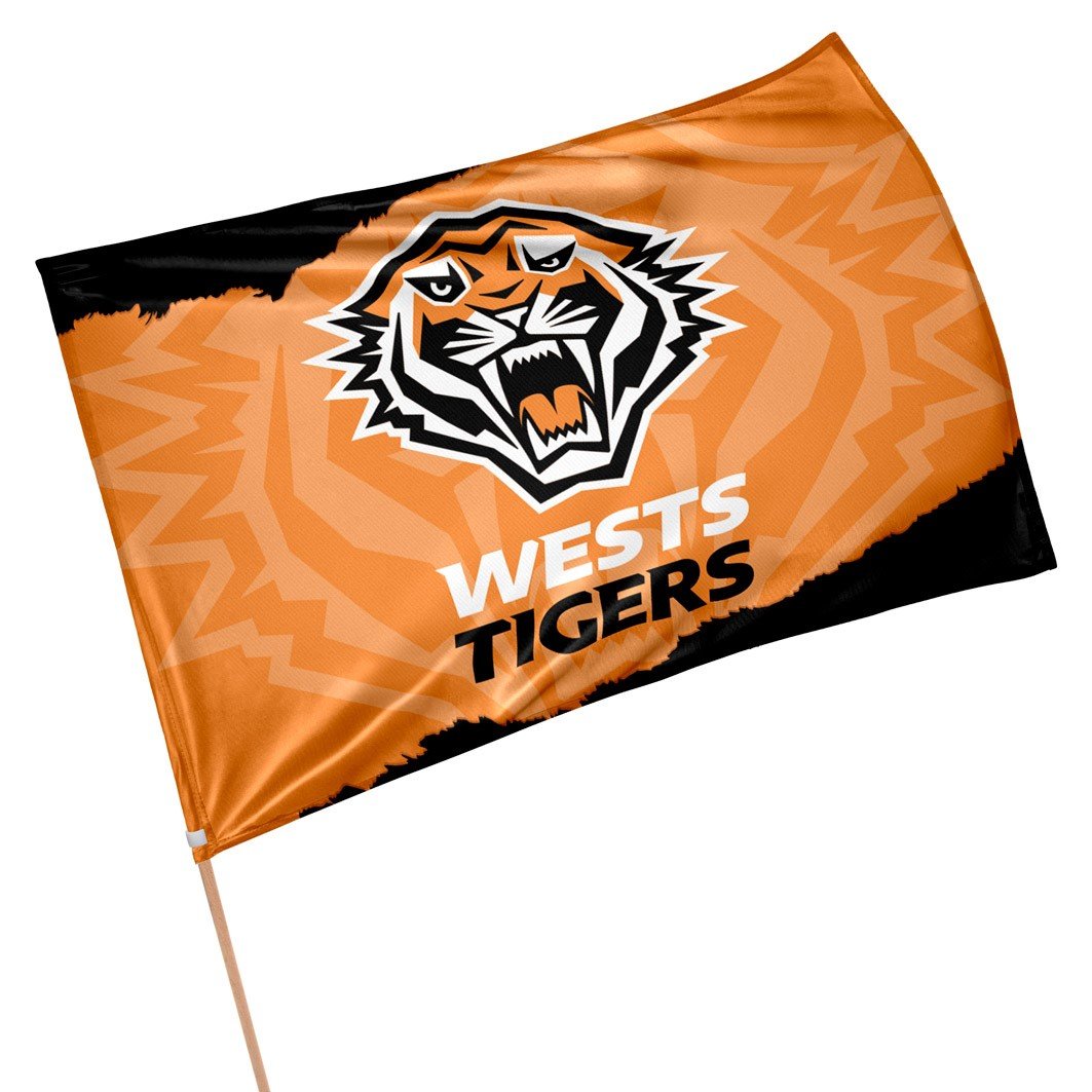 WESTS TIGERS GAME DAY FLAG
